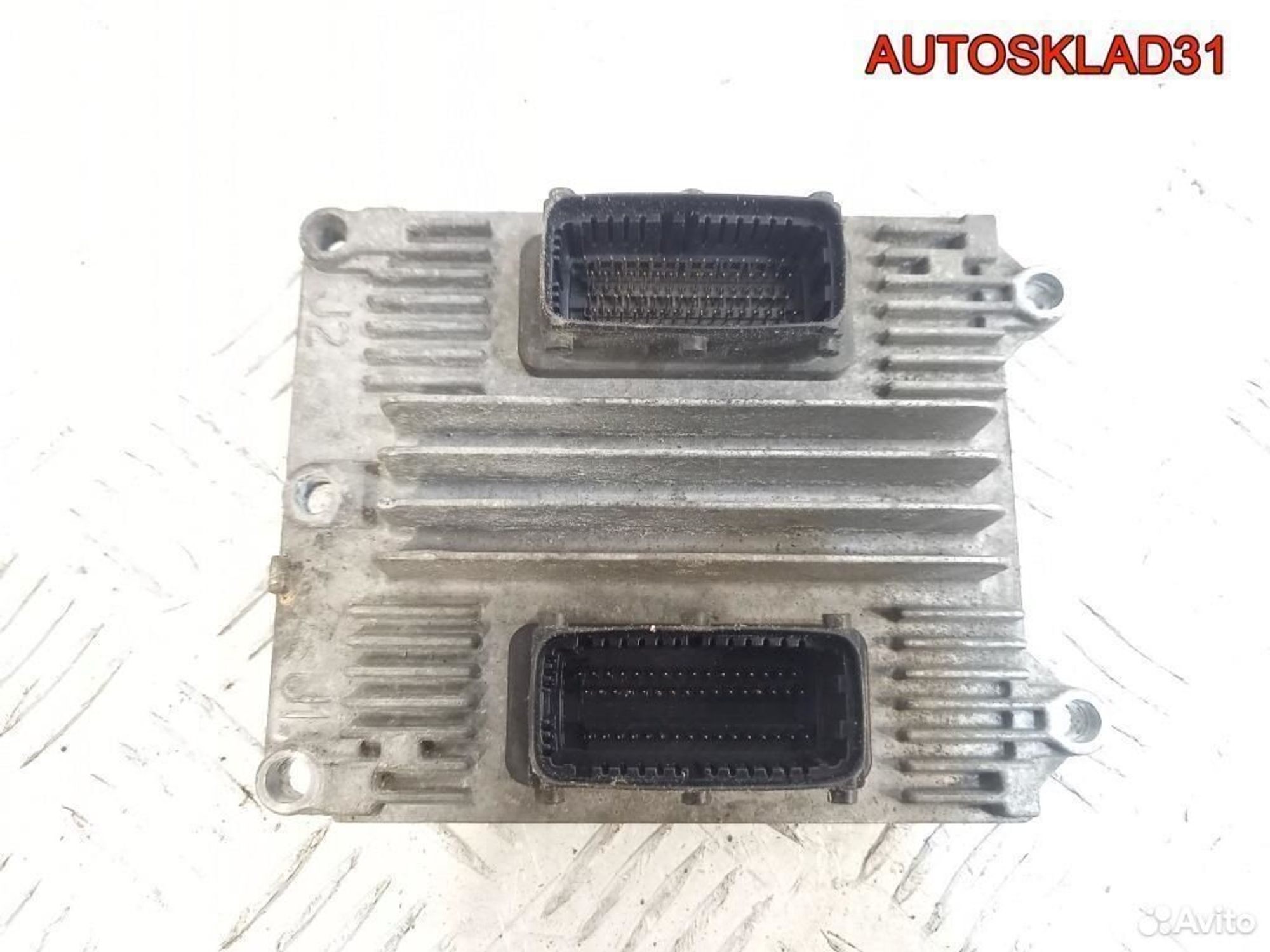 Блок Эбу Opel Vectra C 2,2 Z22SE 12210453 Бензин, 3700 рублей, Дубовое