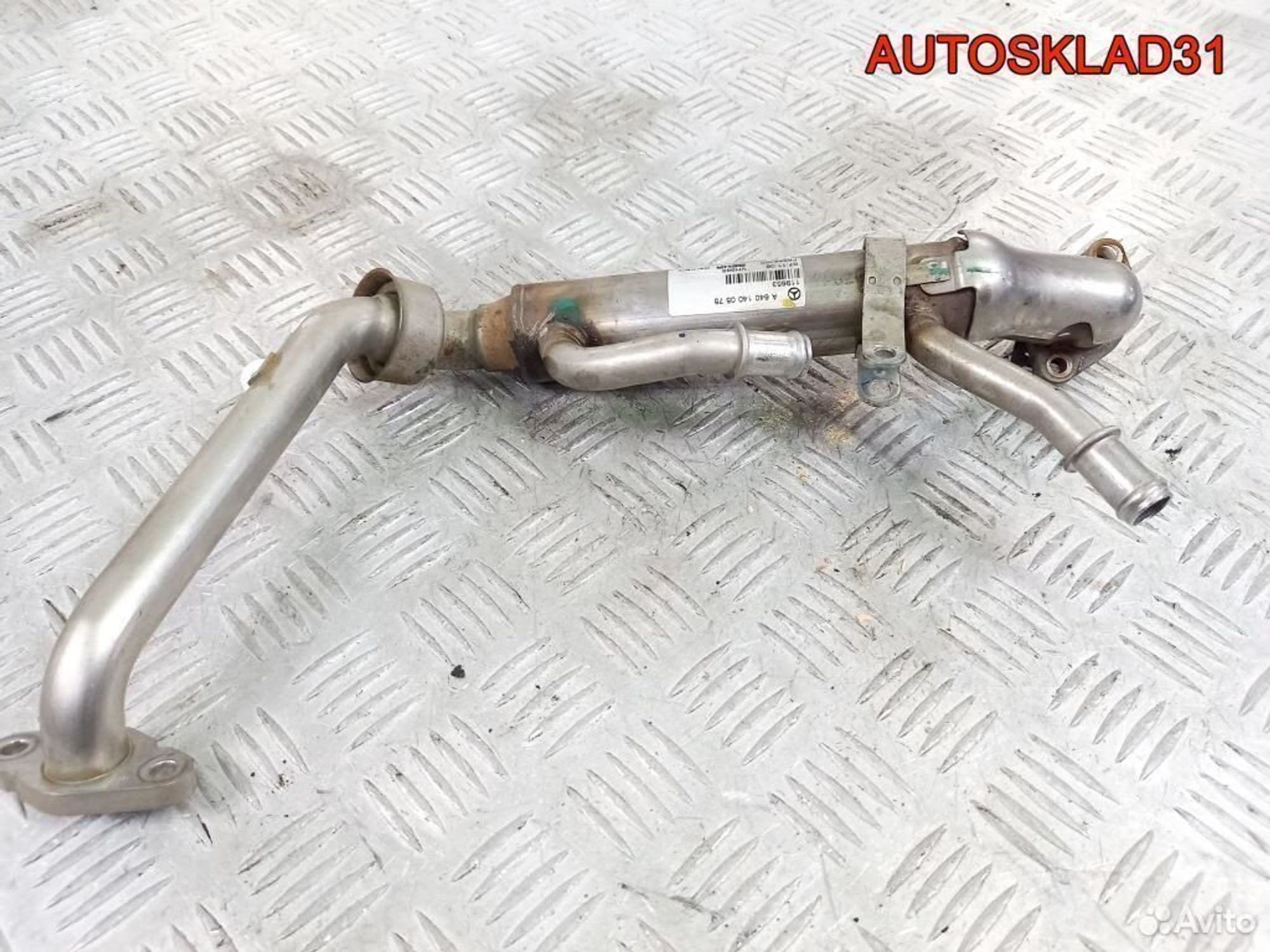 Радиатор EGR Mercedes W169 640.940 A6401400575, 1300 рублей, Дубовое