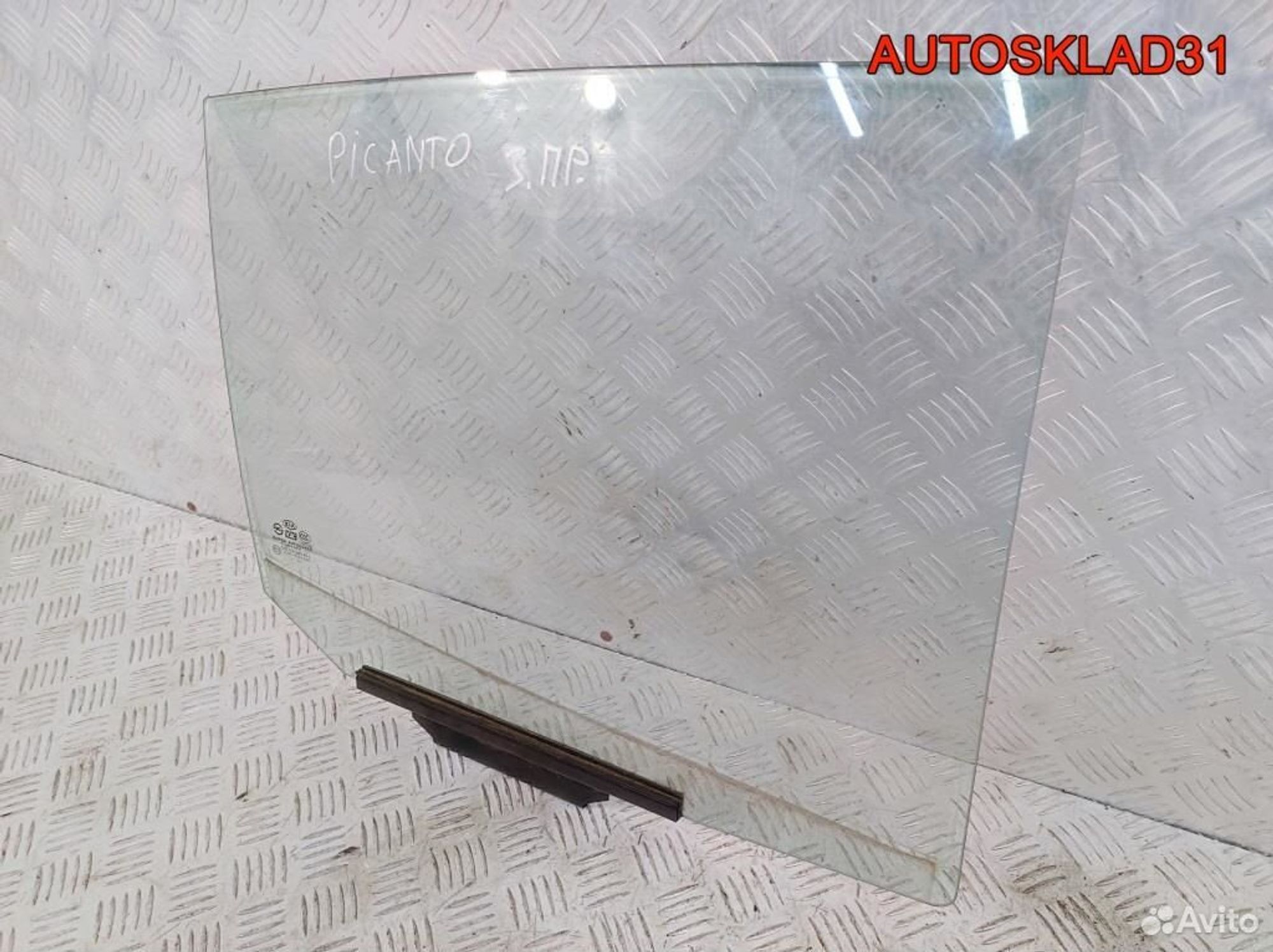 Стекло двери задней правой Kia Picanto 8342107010, 900 рублей, Дубовое
