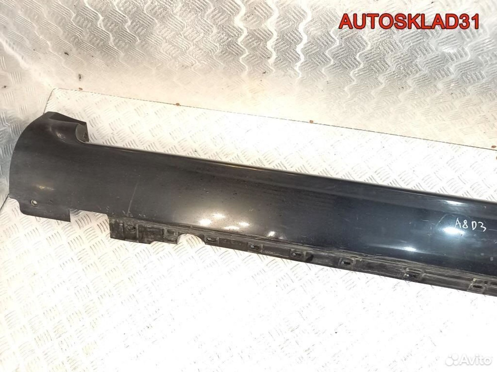 Накладка на порог левая Audi A8 4E 4E0853859D, 2400 рублей, Дубовое