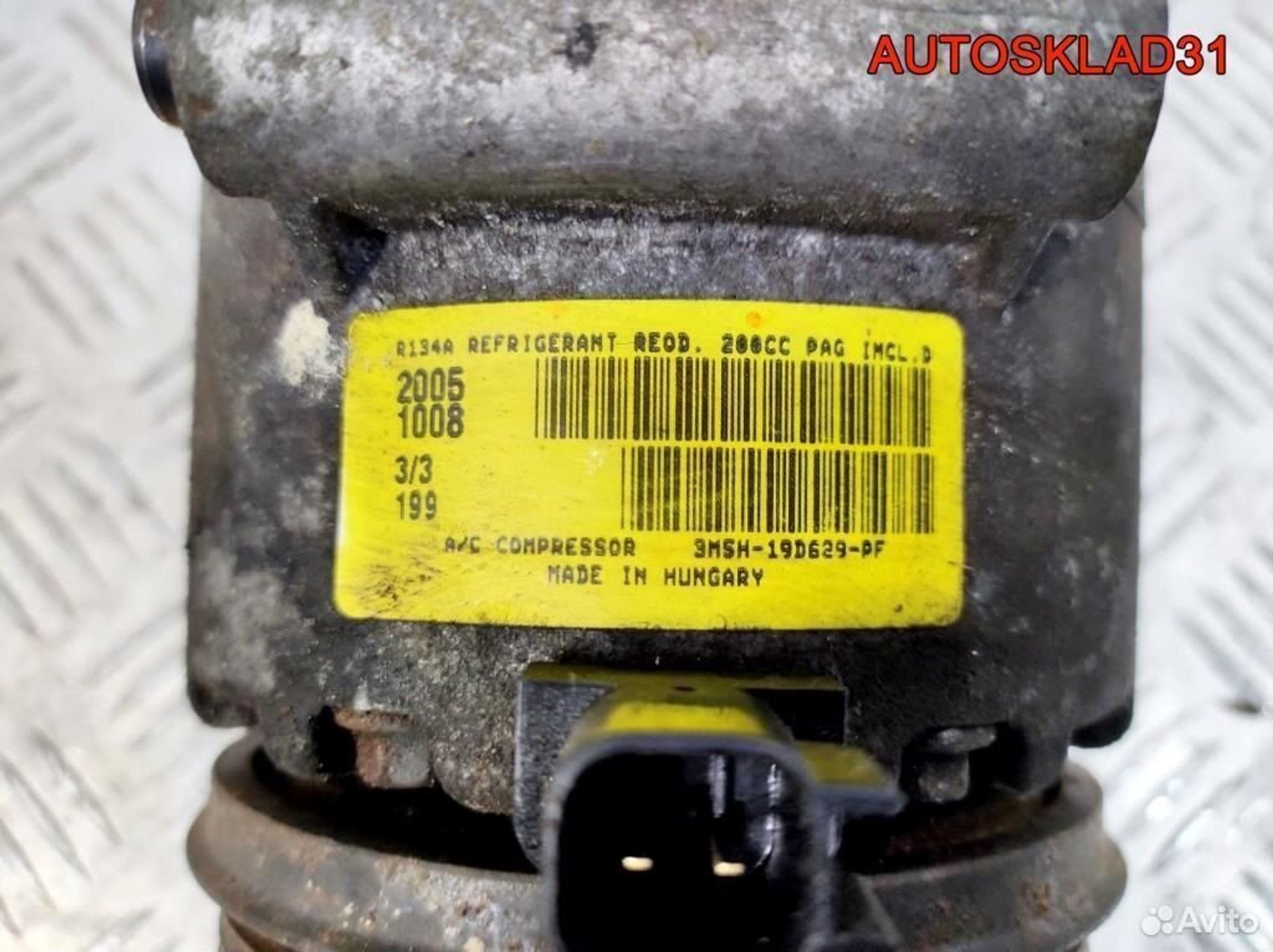 Компрессор кондиционера Ford Focus 2 3M5H19D629PF, 15000 рублей, Дубовое