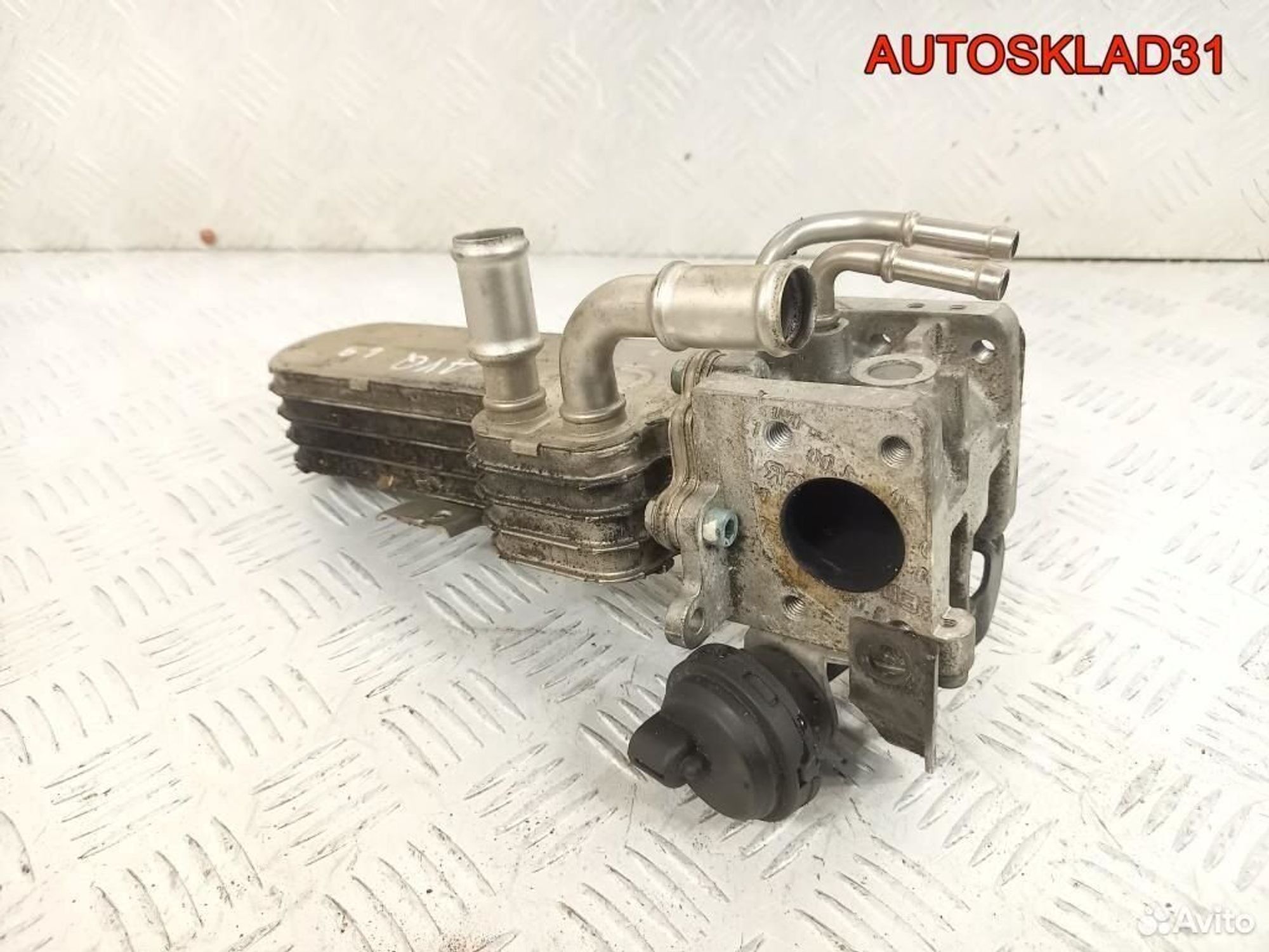 Радиатор EGR VW Touran 1.9 AVQ 038131513D Дизель, 1100 рублей, Дубовое