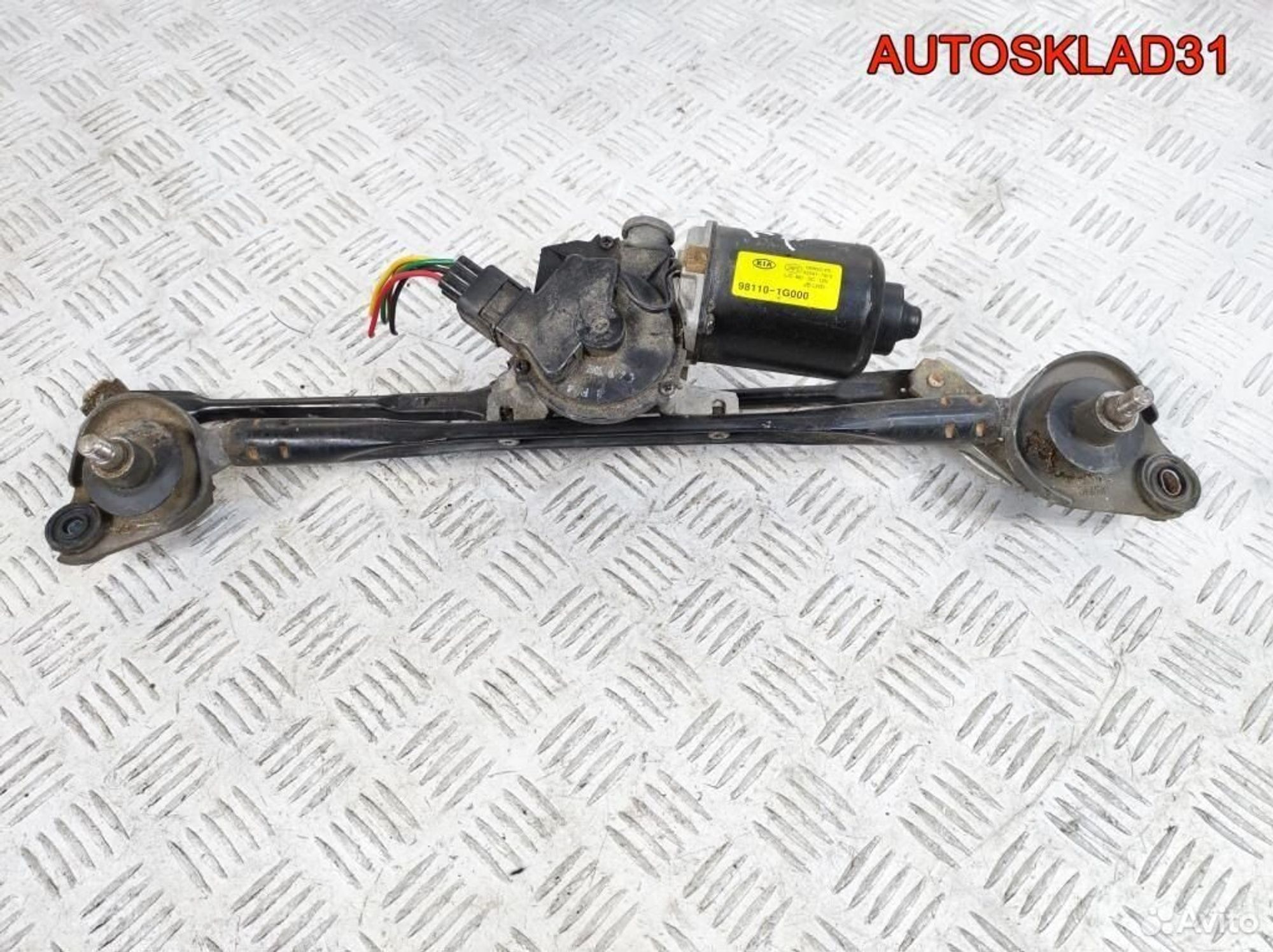 Трапеция стеклоочистителя KIA Rio 981001G000, 4100 рублей, Дубовое