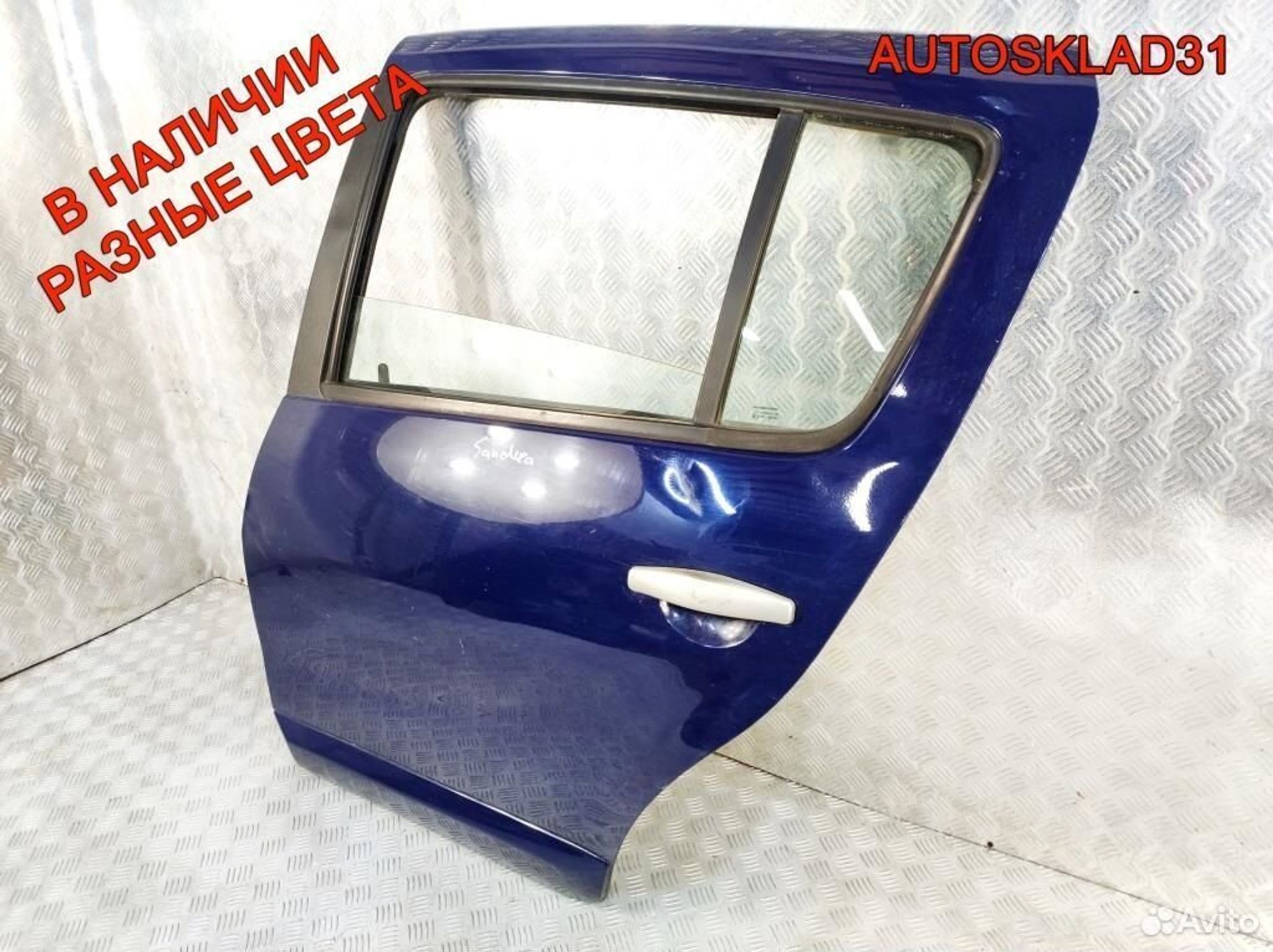 Дверь задняя левая Renault Sandero 821018232R, 18000 рублей, Дубовое