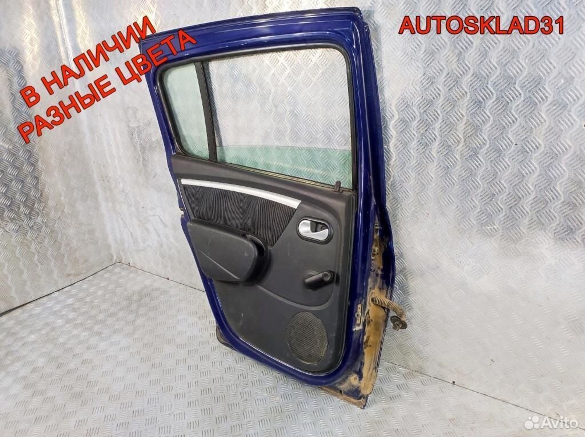 Дверь задняя левая Renault Sandero 821018232R, 18000 рублей, Дубовое