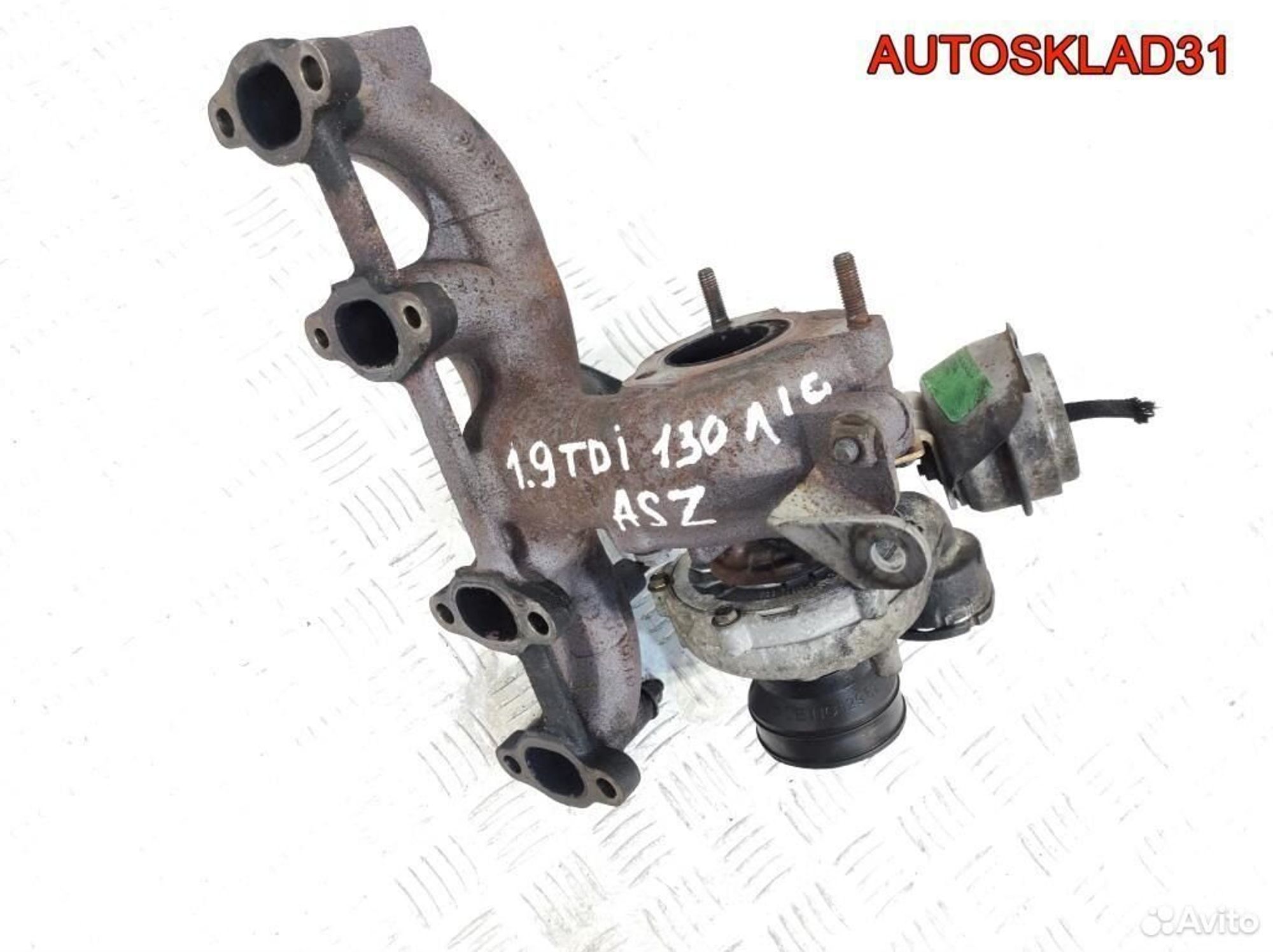 Турбина VW Golf 4 1.9 ASZ 038253016F Дизель, 17100 рублей, Дубовое