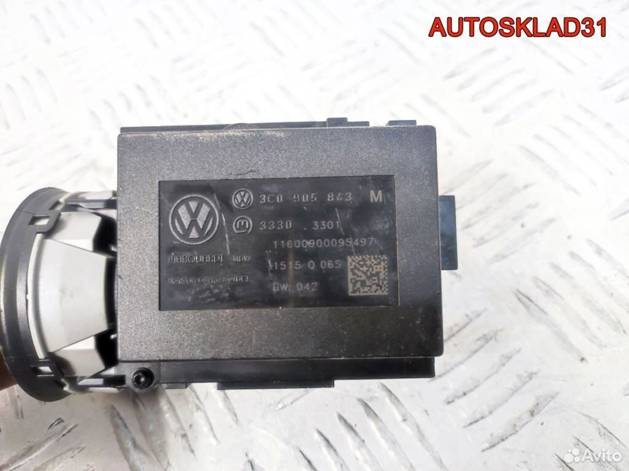 Замок зажигания Volkswagen Passat B6 3C0905843Q, 2100 рублей, Дубовое