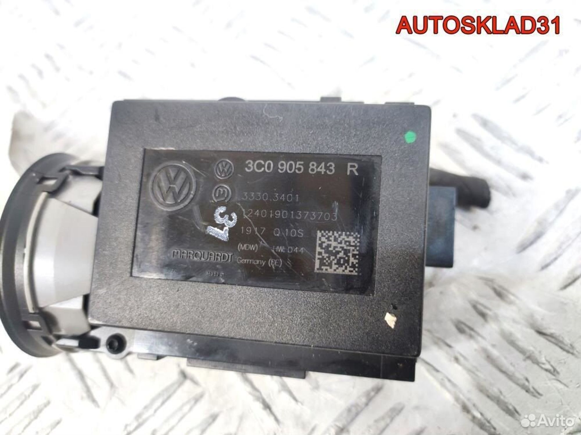 Замок зажигания Volkswagen Passat B6 3C0905843Q, 2100 рублей, Дубовое