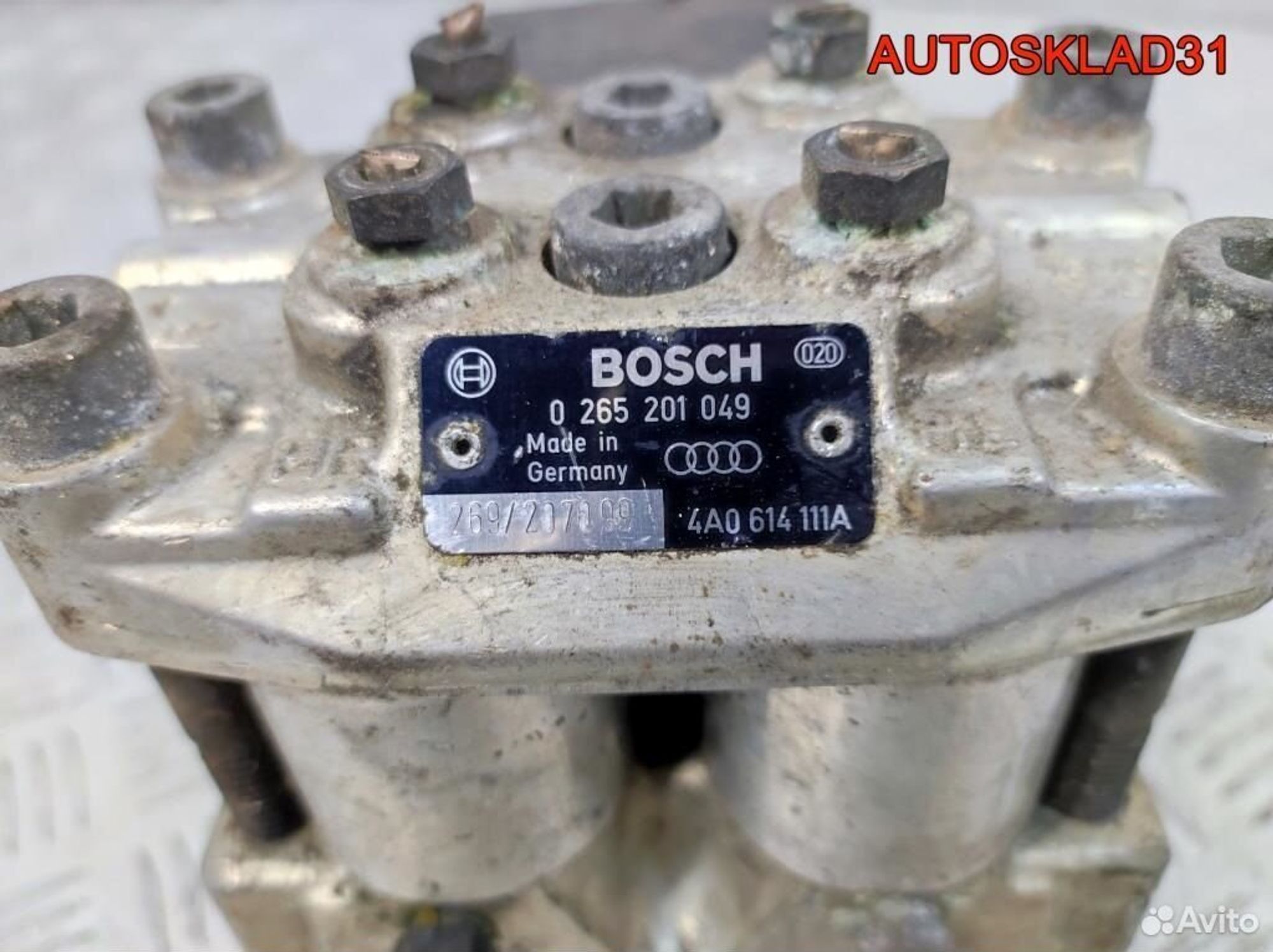 Блок ABS Audi 100 C4 4A0614111A, 1700 рублей, Дубовое