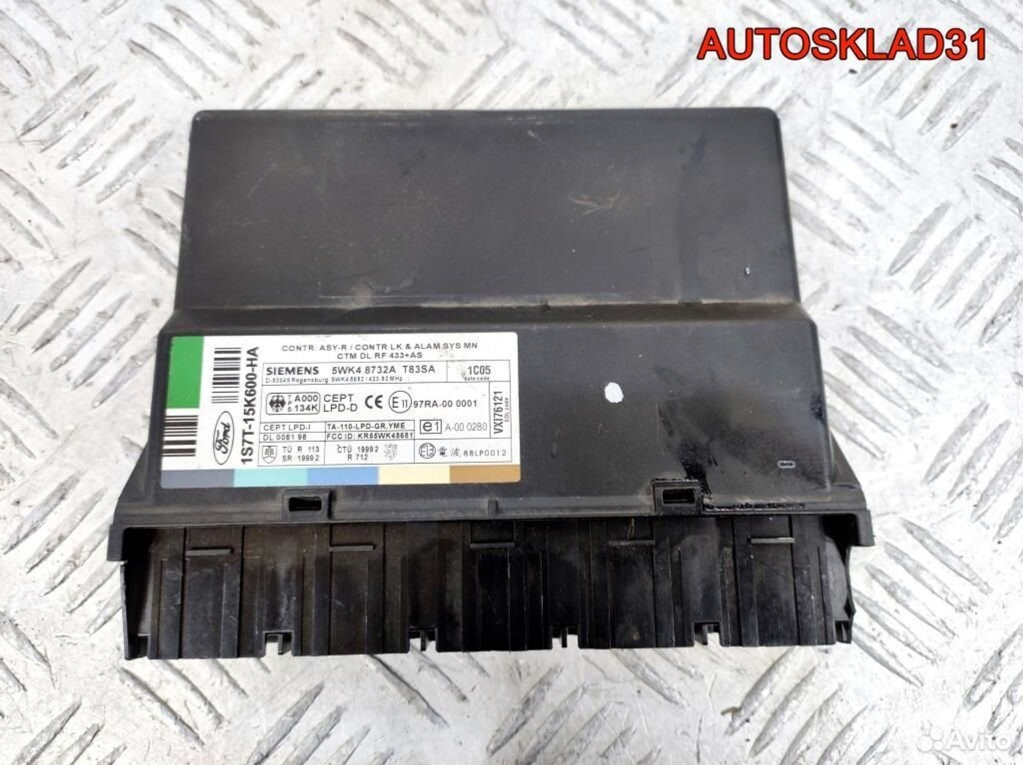 Блок комфорта Ford Mondeo 3 1S7T15K600HA, 1100 рублей, Дубовое