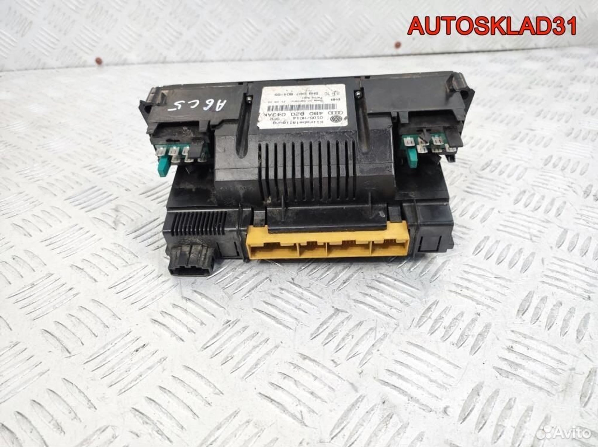 Блок управления климата Audi A6 C5 4B0820043AK, 1700 рублей, Дубовое