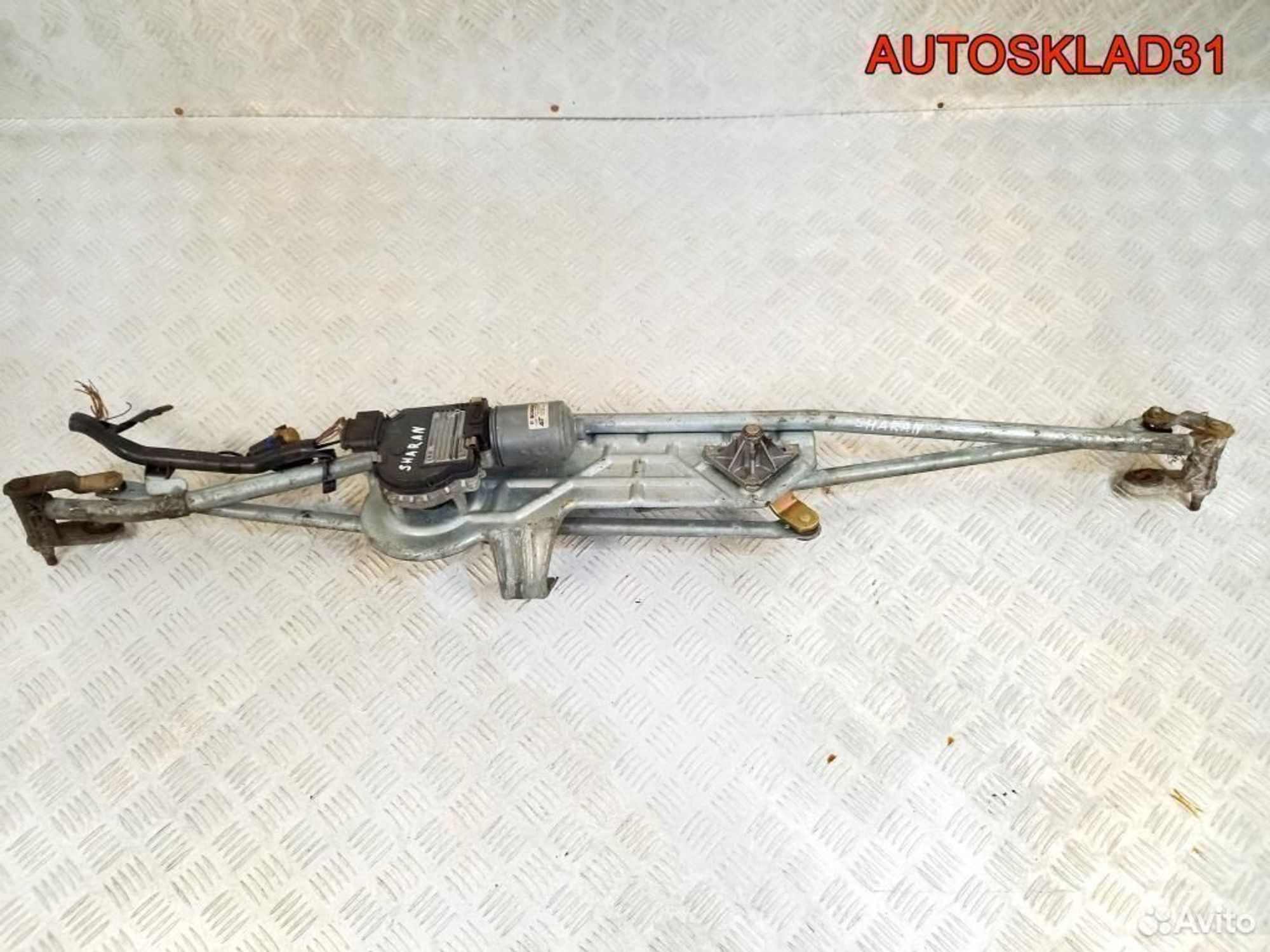 Трапеция дворников Volkswagen Sharan 7M3955603D, 6300 рублей, Дубовое