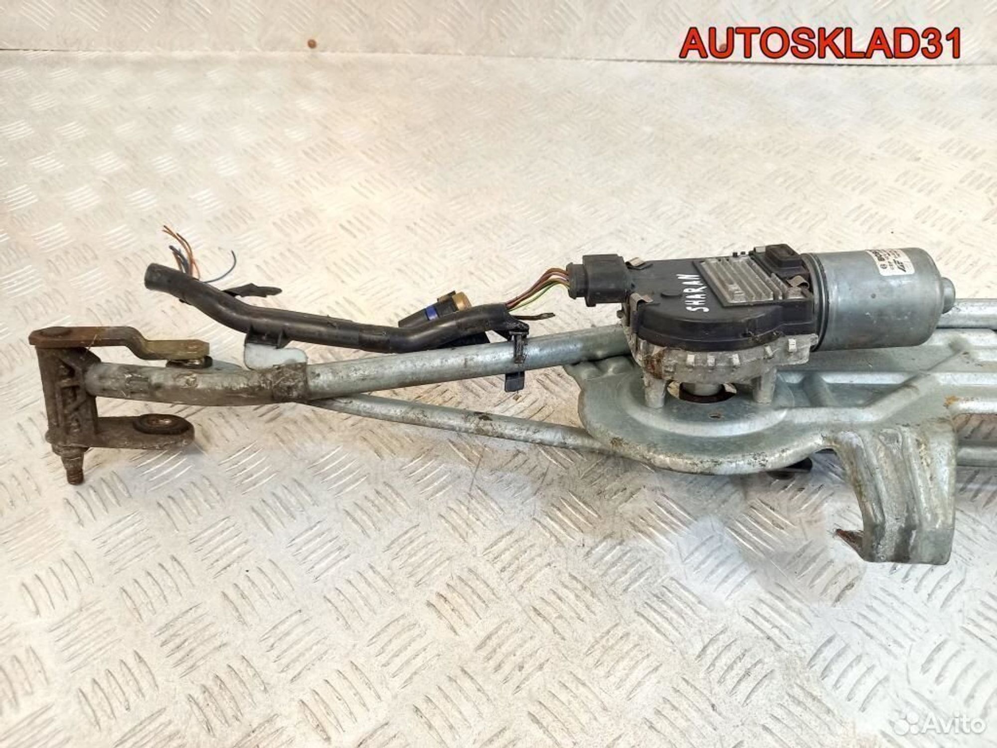 Трапеция дворников Volkswagen Sharan 7M3955603D, 6300 рублей, Дубовое