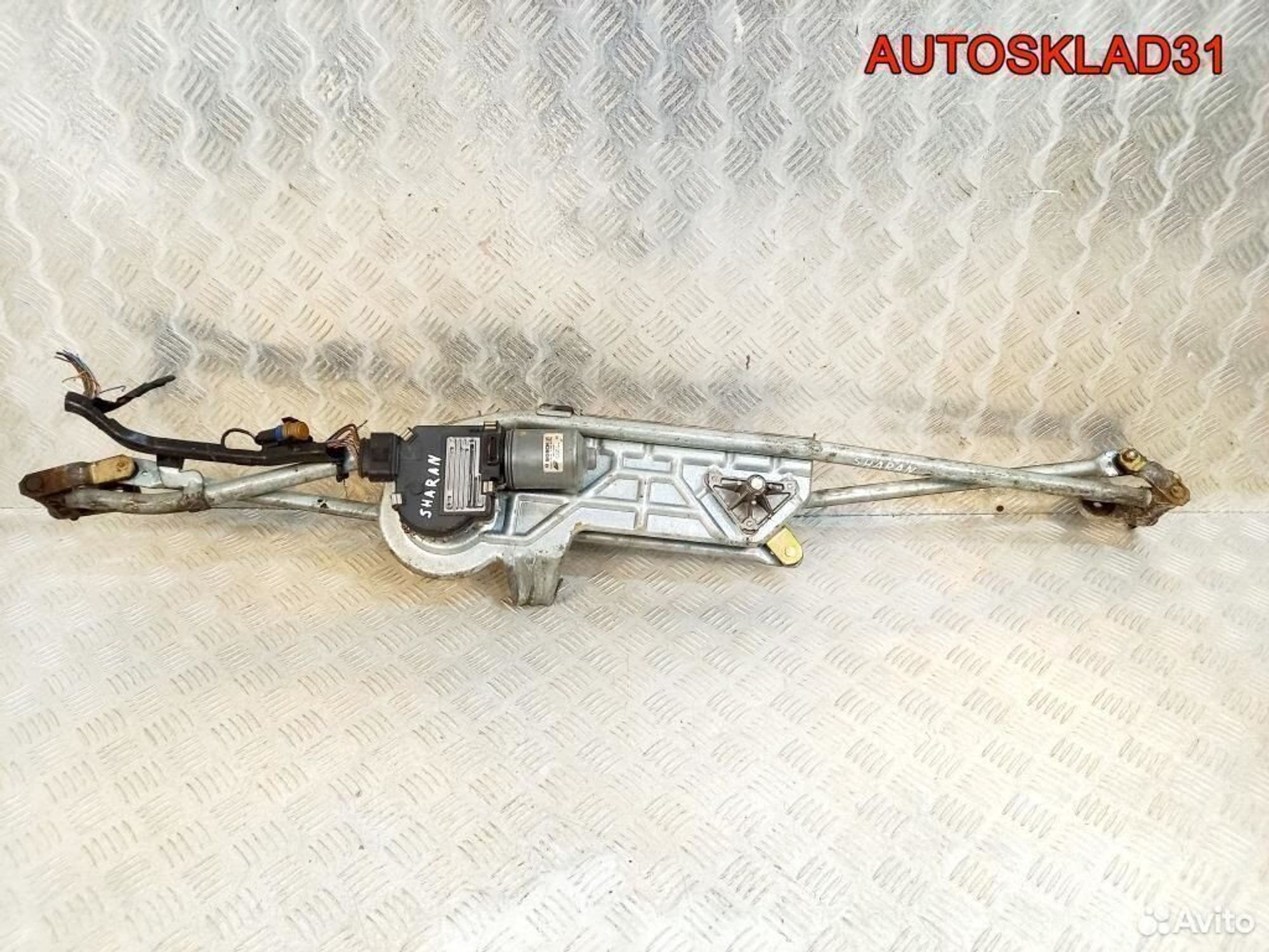 Трапеция дворников Volkswagen Sharan 7M3955603D, 6300 рублей, Дубовое