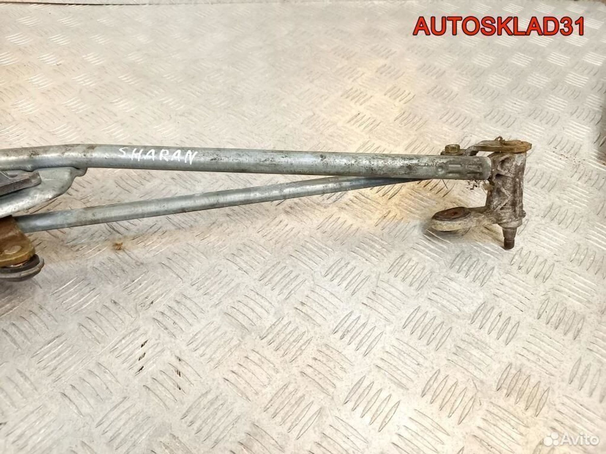 Трапеция дворников Volkswagen Sharan 7M3955603D, 6300 рублей, Дубовое