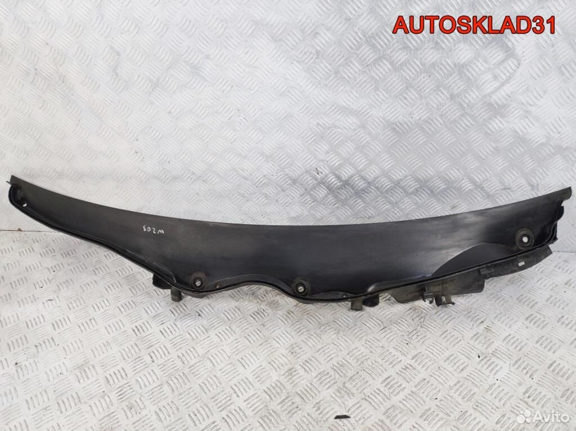 Решетка стеклоочистителя Mercedes W203 A2038301713, 1700 рублей, Дубовое