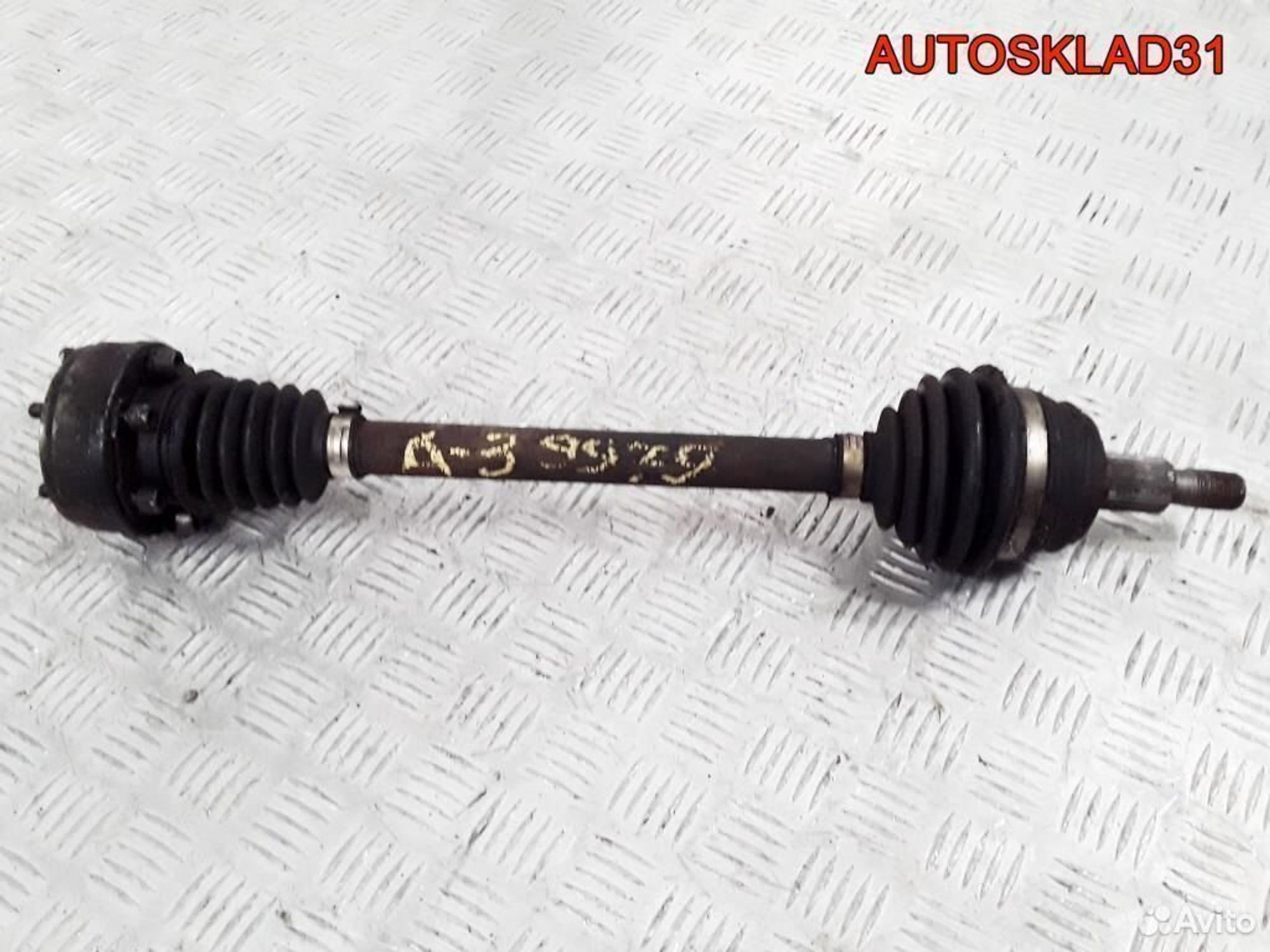 Привод передний левый Audi A3 8L 1,9 TDI МКПП, 2900 рублей, Дубовое