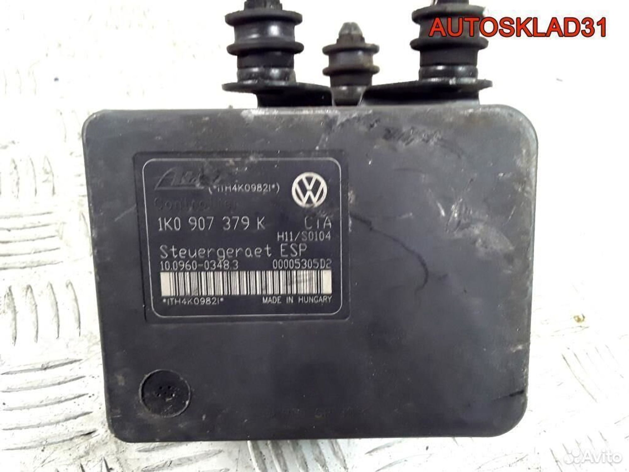 Блок ABS абс Volkswagen Golf 5 1K0907379K, 3600 рублей, Дубовое