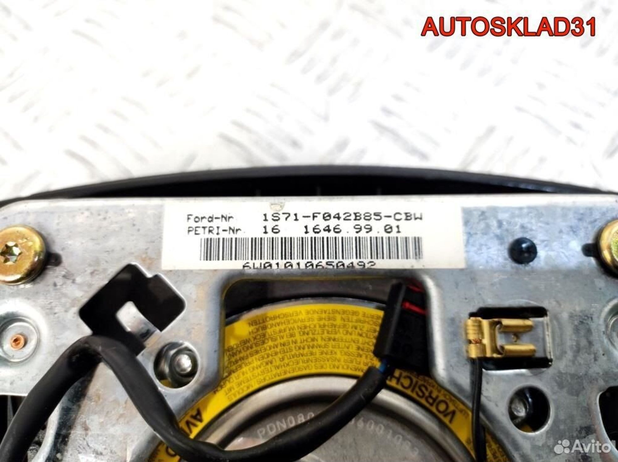 Подушка безопасности в руль Ford Mondeo 3, 2100 рублей, Дубовое