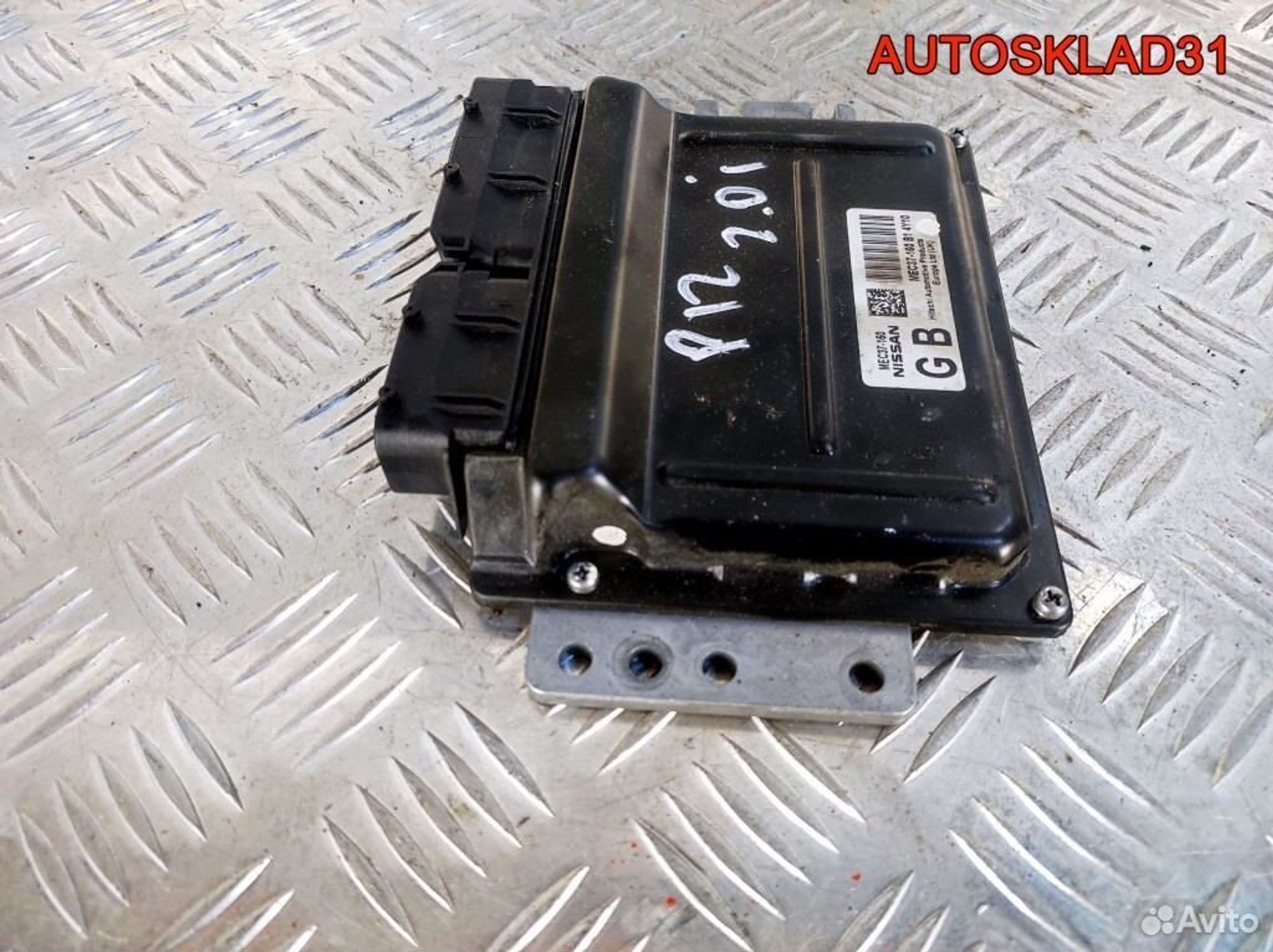 Блок эбу Nissan Primera P12E 2,0 QR20DE MEC37160, 4100 рублей, Дубовое