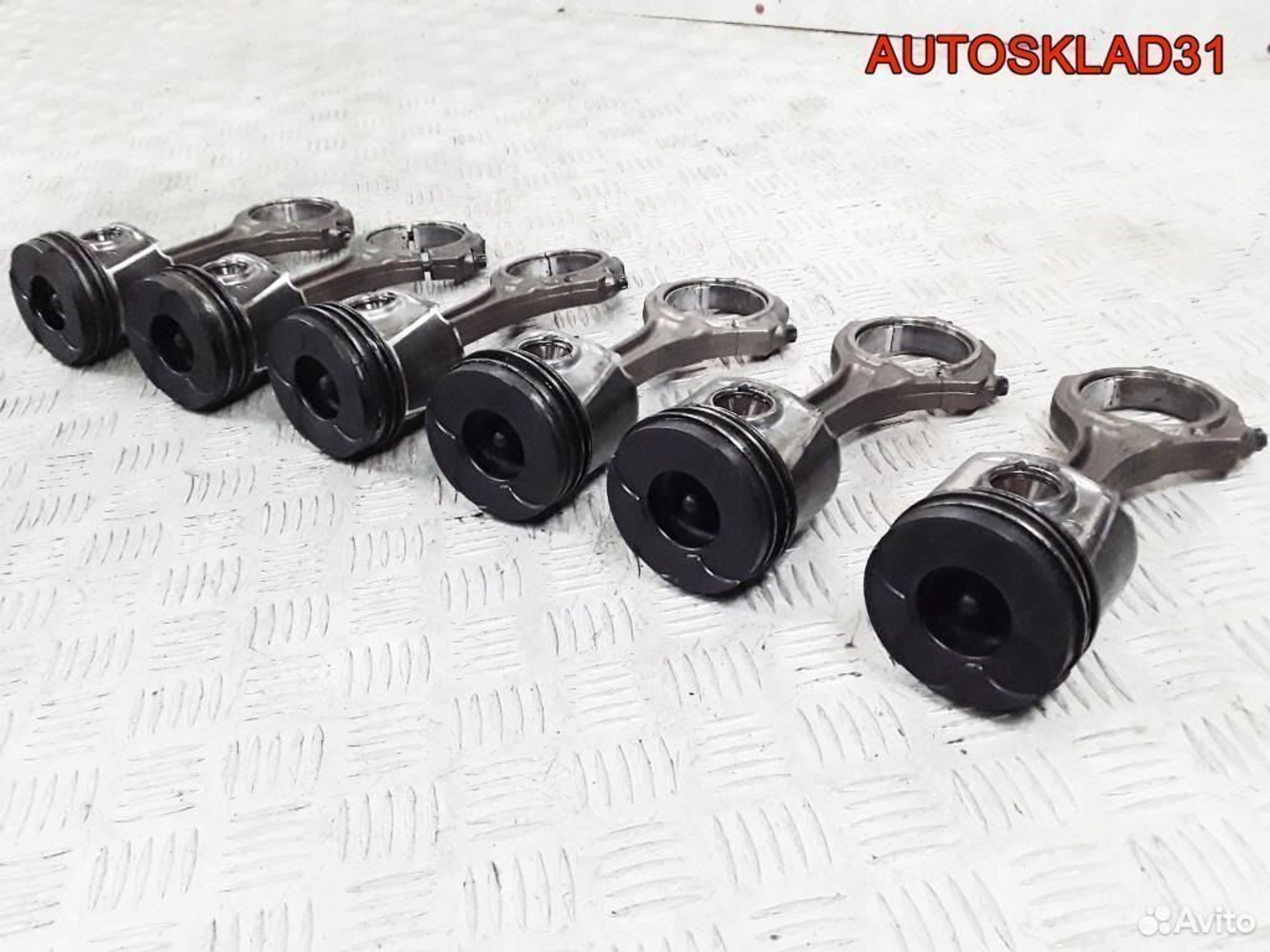 Поршень с шатуном Audi A6 C5 2.5 AYM TDI, 1400 рублей, Дубовое