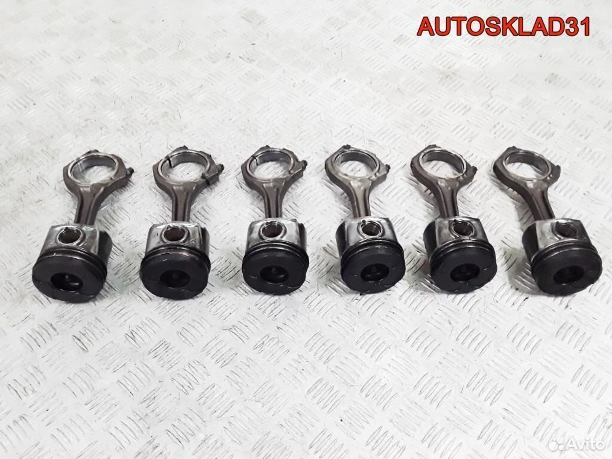 Поршень с шатуном Audi A6 C5 2.5 AYM TDI, 1400 рублей, Дубовое