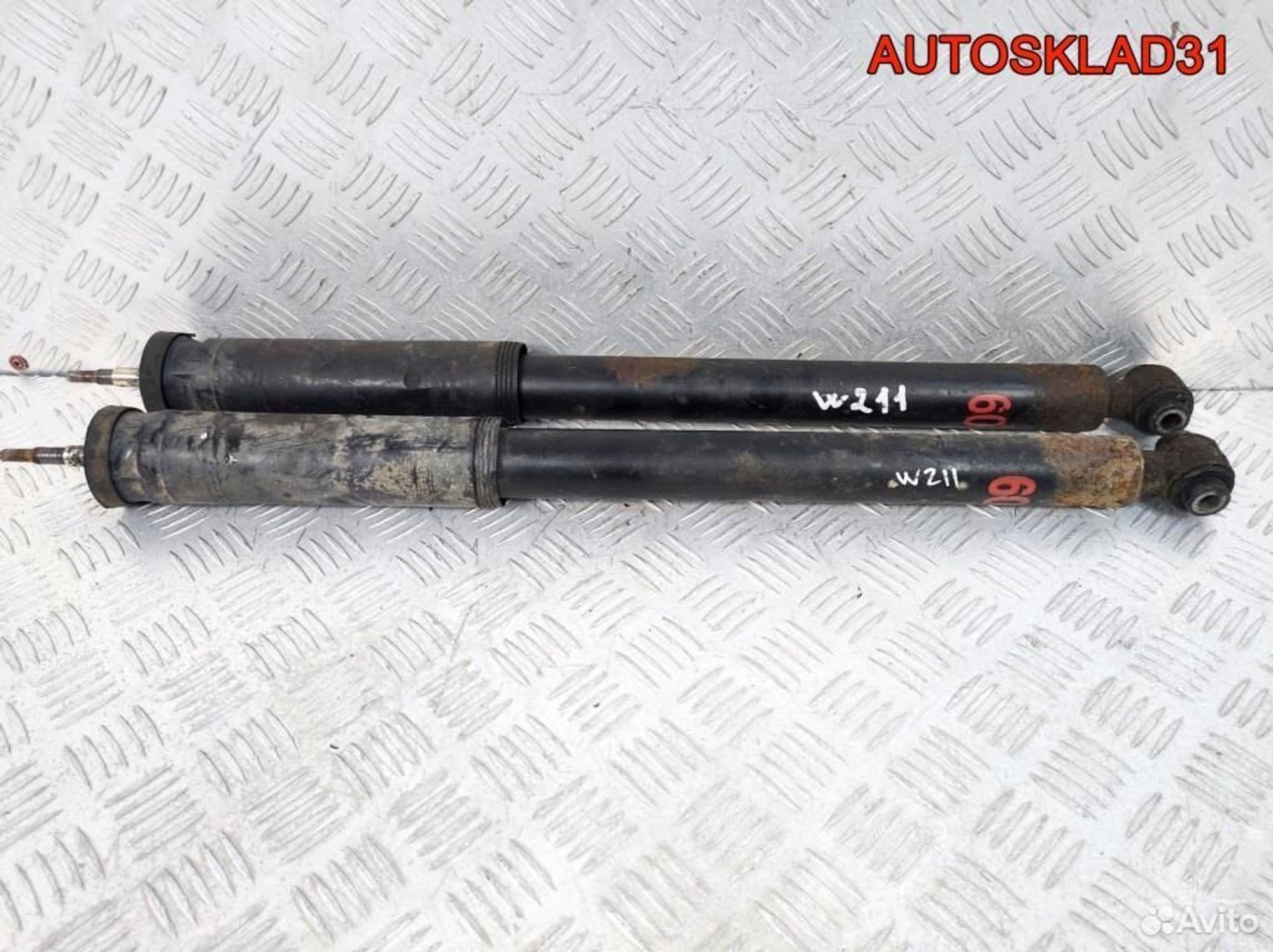 Амортизатор задний Mercedes Benz W211 A2113265100, 1700 рублей, Дубовое