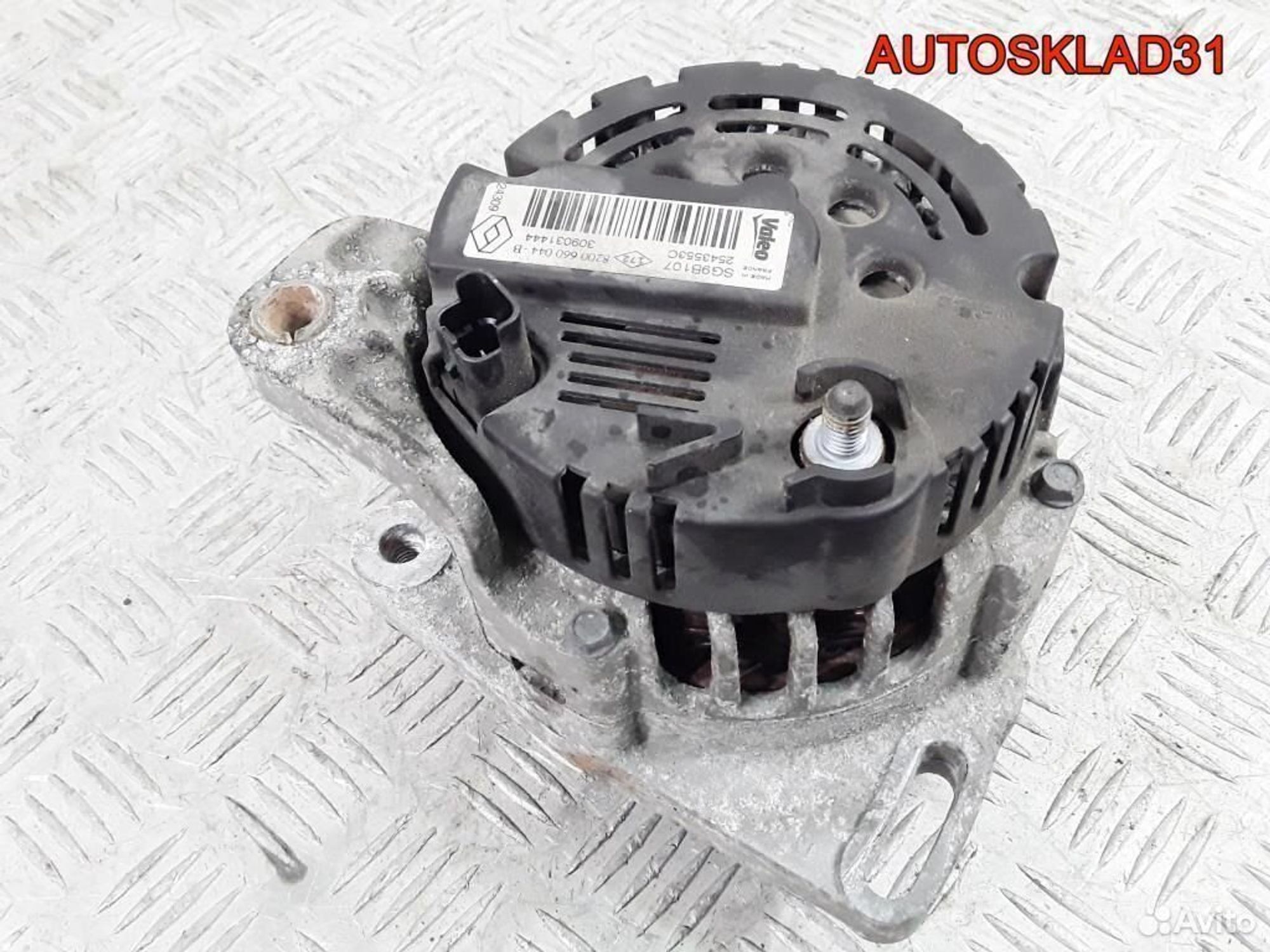 Генератор Renault Logan 2 1.2 D4F B732 8200660044, 7200 рублей, Дубовое