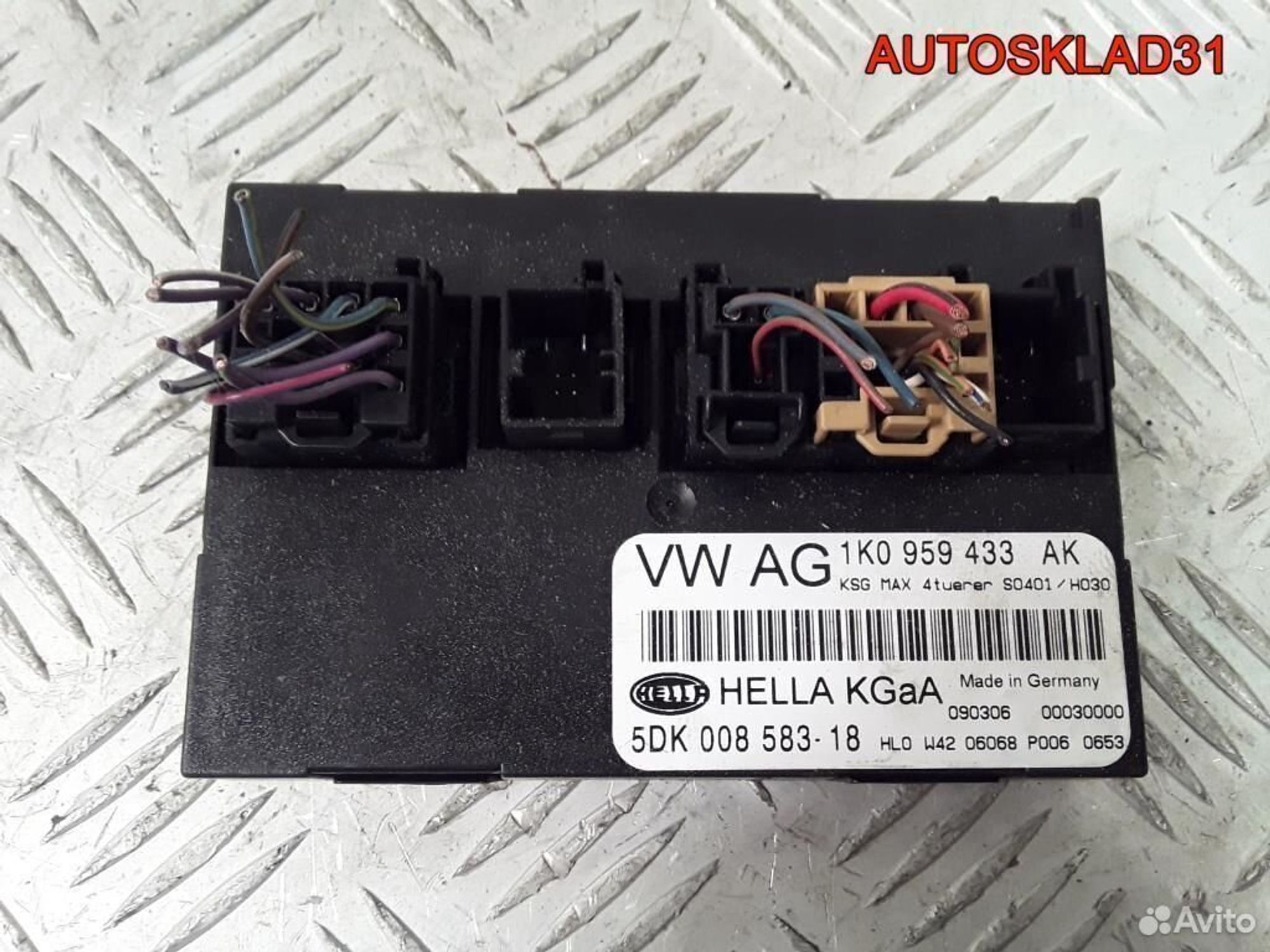 Блок комфорта Volkswagen Golf 5 1K0959433AK, 1300 рублей, Дубовое