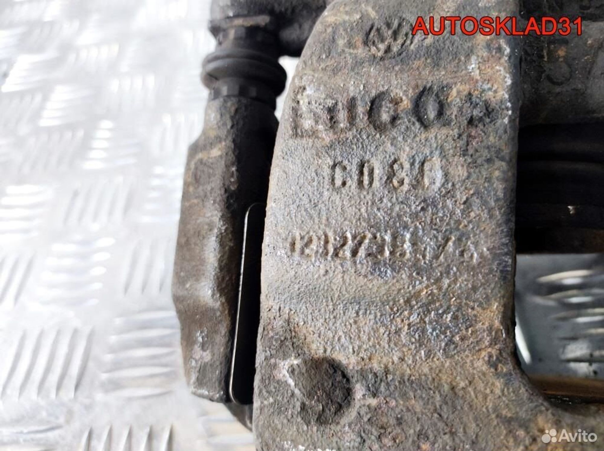 Суппорт тормозной передний левый VW Polo HB, 3200 рублей, Дубовое