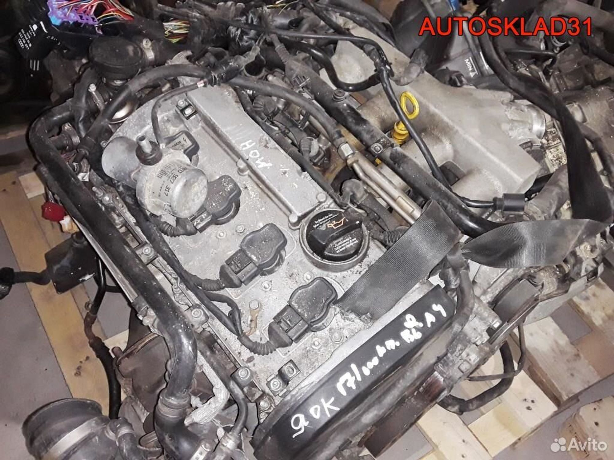 Двигатель BFB Audi A4 B7 1.8 турбо бензин, 110000 рублей, Дубовое