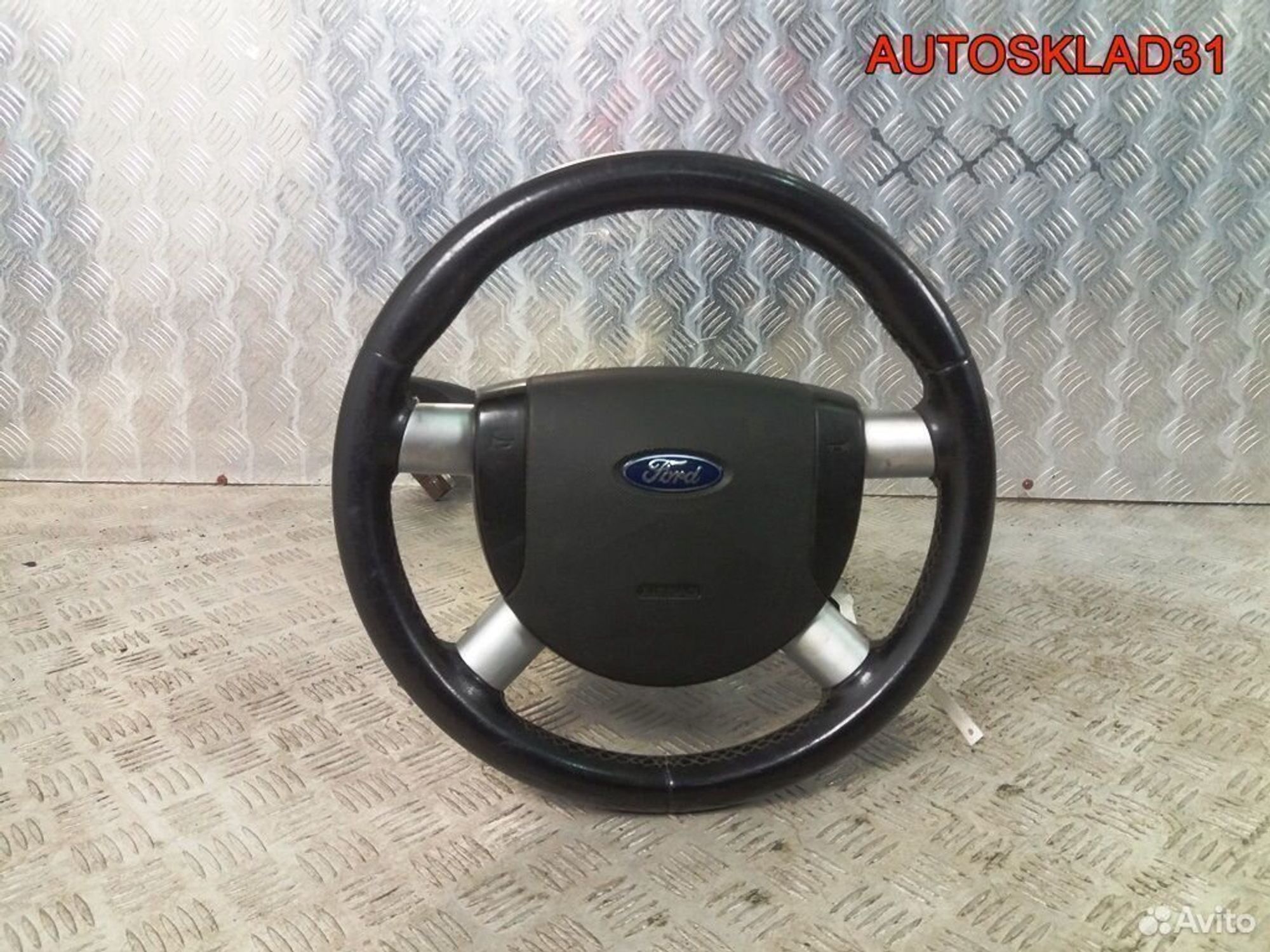 Рулевое колесо кожа Ford Mondeo 3 1220608, 4600 рублей, Дубовое