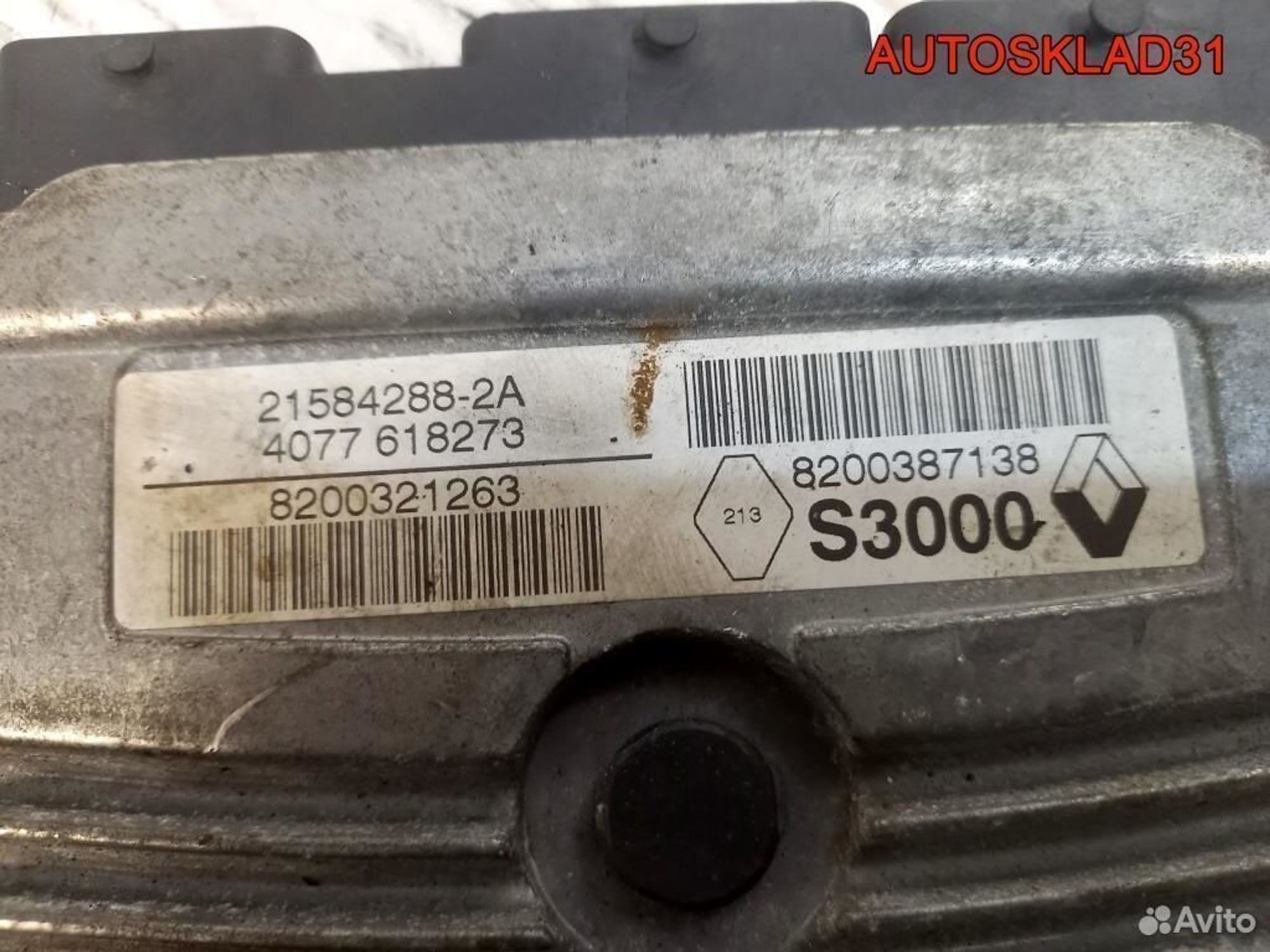 Эбу Renault Megane 2 1.6 K4M 760 8200387138 Бензин, 4500 рублей, Дубовое