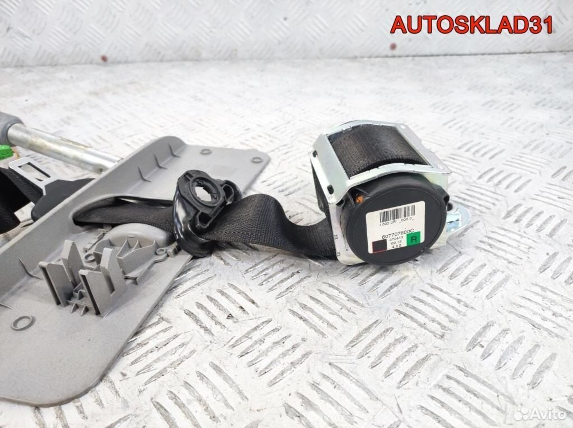 Ремень безопасности передний правый Opel Corsa D, 2900 рублей, Дубовое