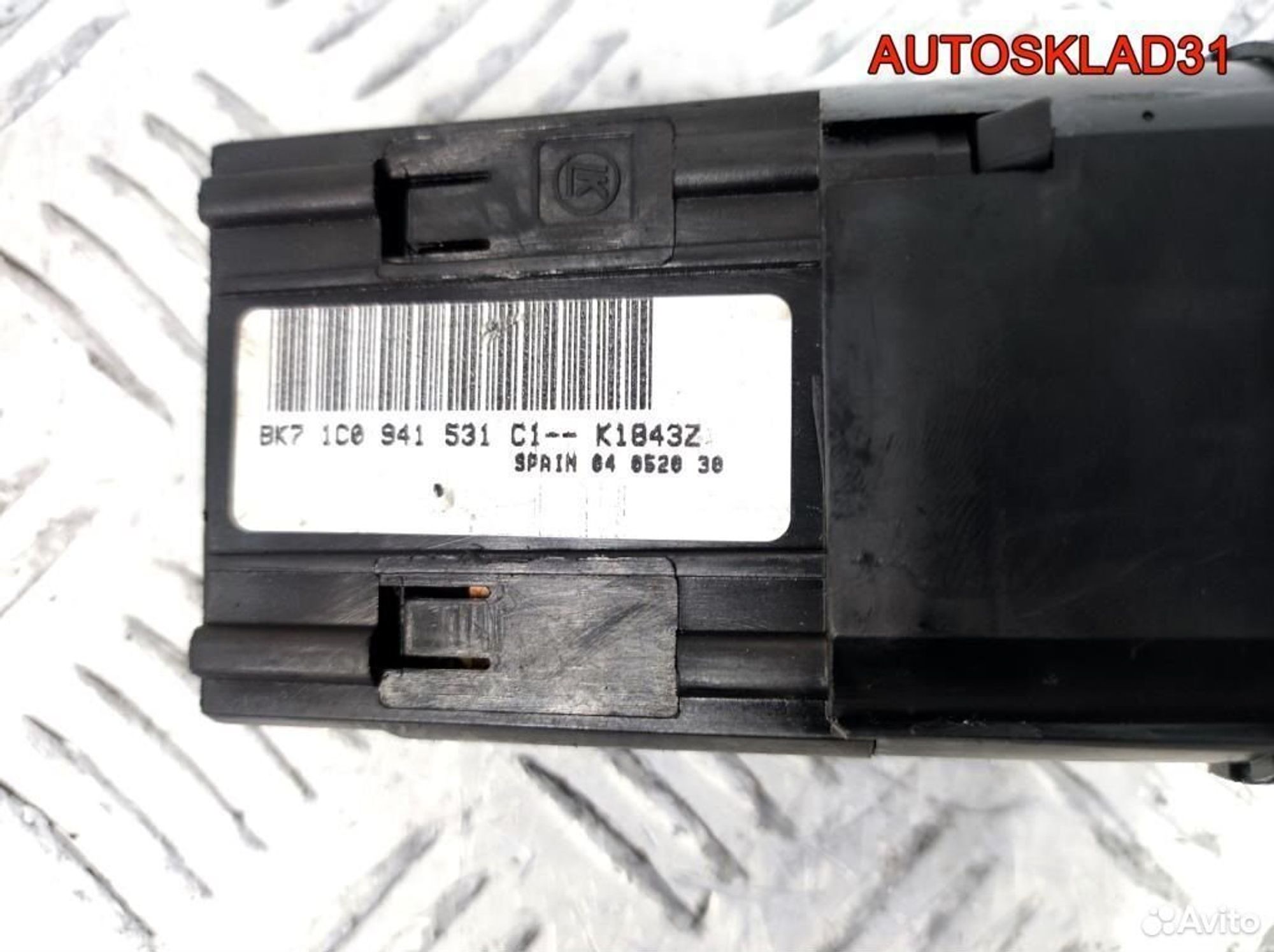 Переключатель света VW Passat B5 1C0941531C, 900 рублей, Дубовое