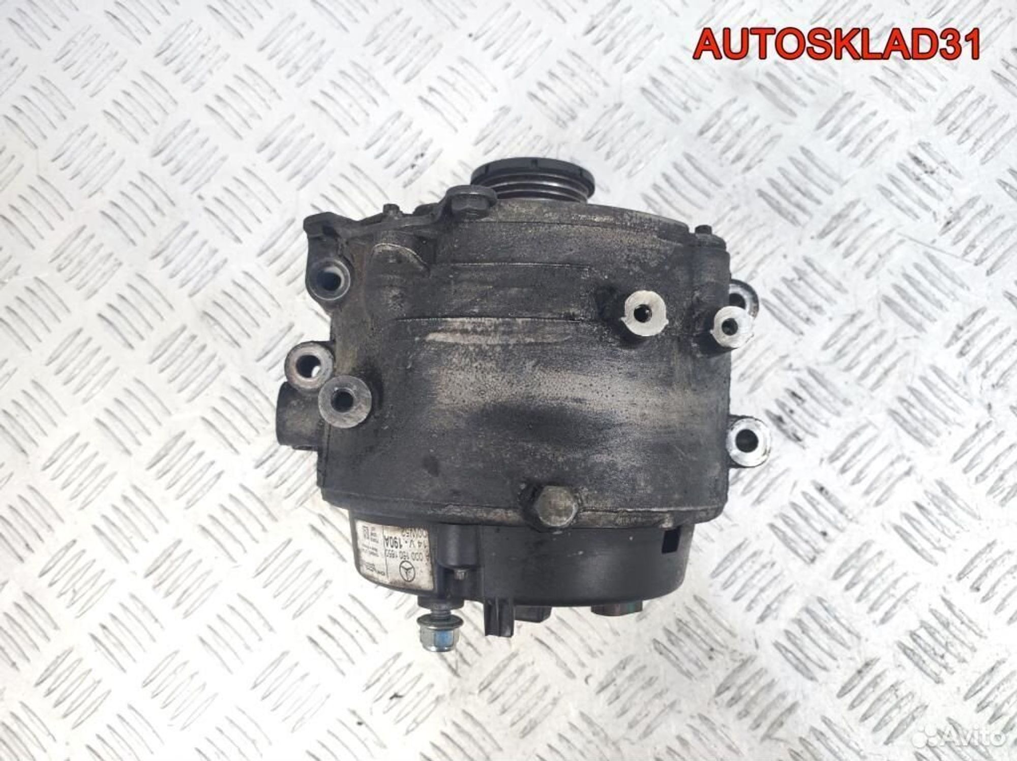 Генератор 190A Mercedes W210 2.2 CDI A0001501650, 4500 рублей, Дубовое