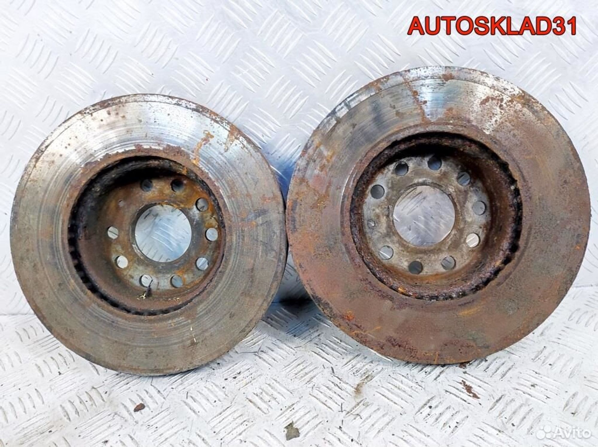 Диск тормозной передний комплект Audi A3 8P1, 2500 рублей, Дубовое