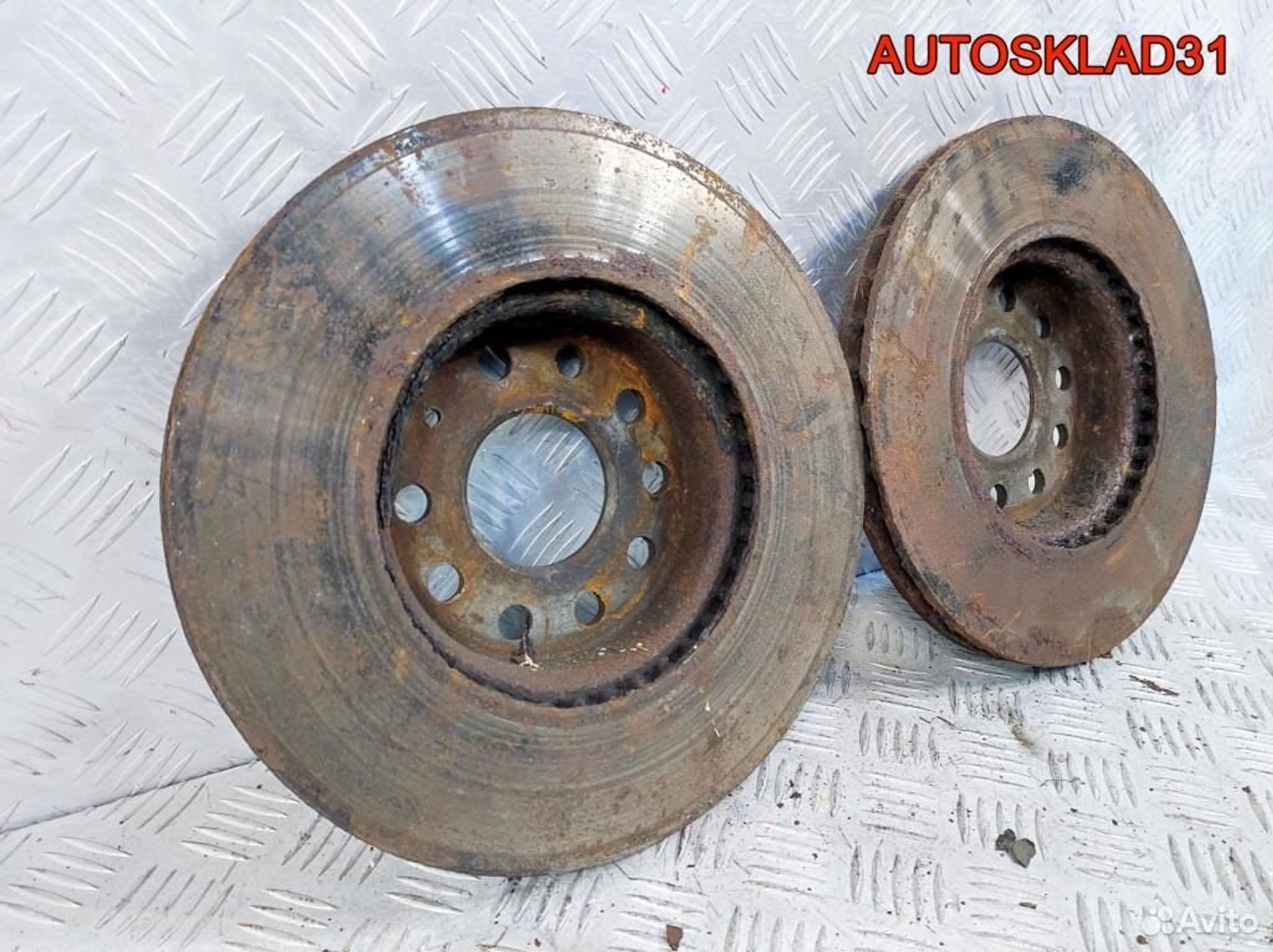 Диск тормозной передний комплект Audi A3 8P1, 2500 рублей, Дубовое