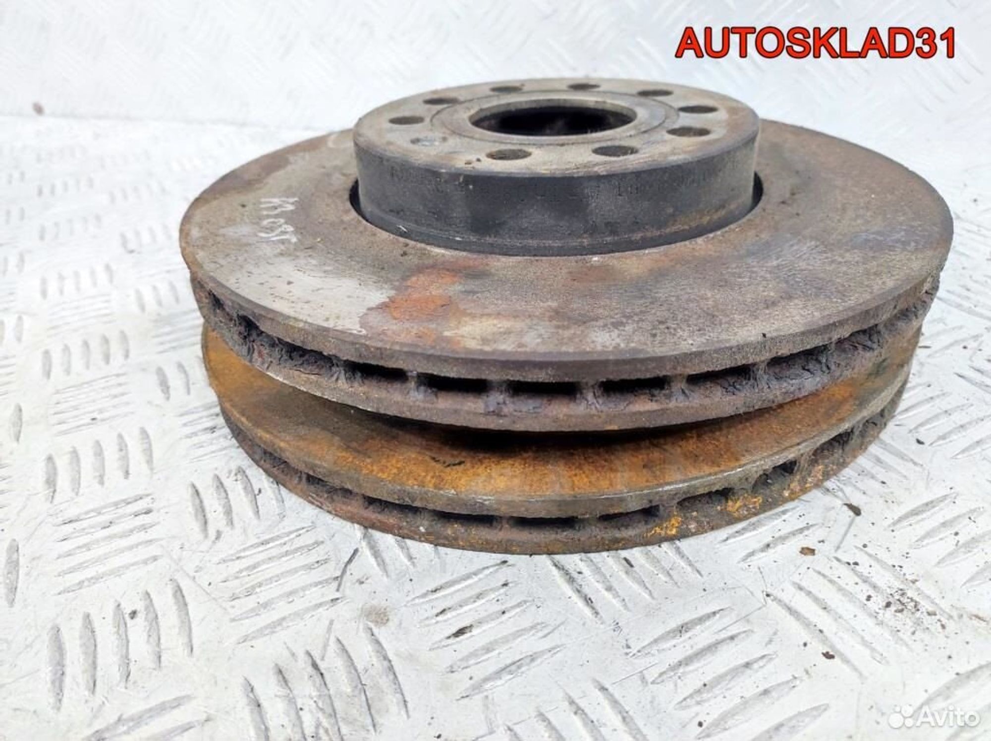 Диск тормозной передний комплект Audi A3 8P1, 2500 рублей, Дубовое