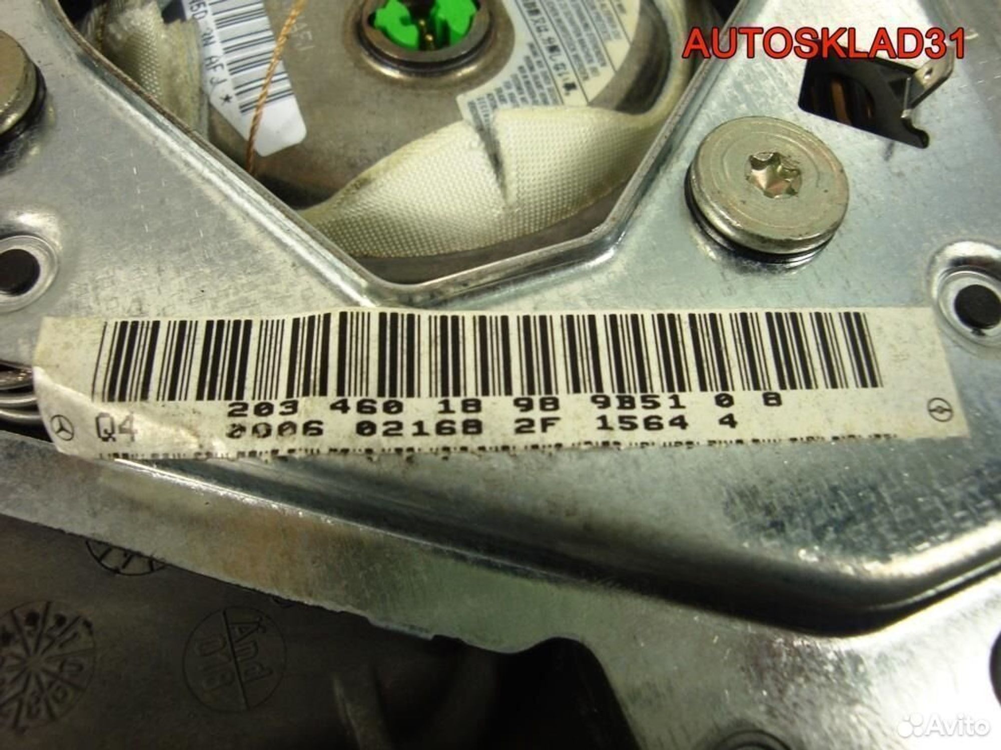 Подушка безопасности в руль Mercedes W203, 2900 рублей, Дубовое