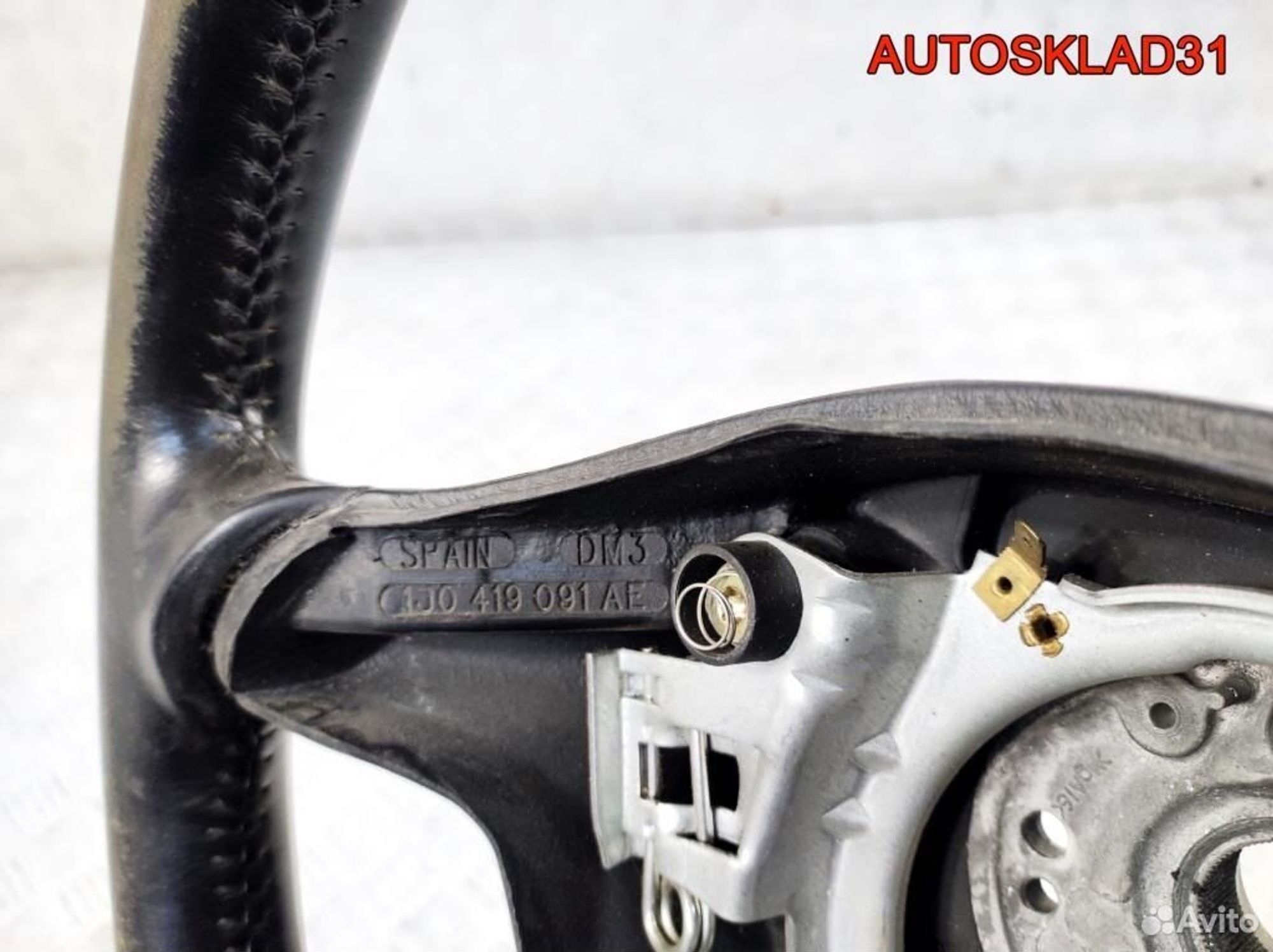 Рулевое колесо кожа VW Passat B5 1J0419091AE, 3200 рублей, Дубовое