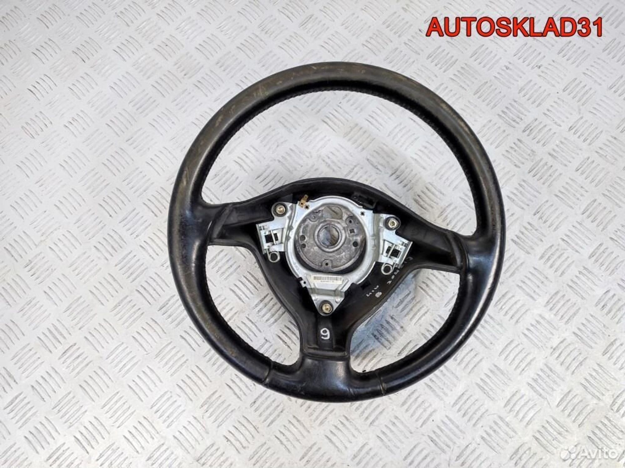 Рулевое колесо кожа VW Passat B5 1J0419091AE, 3200 рублей, Дубовое