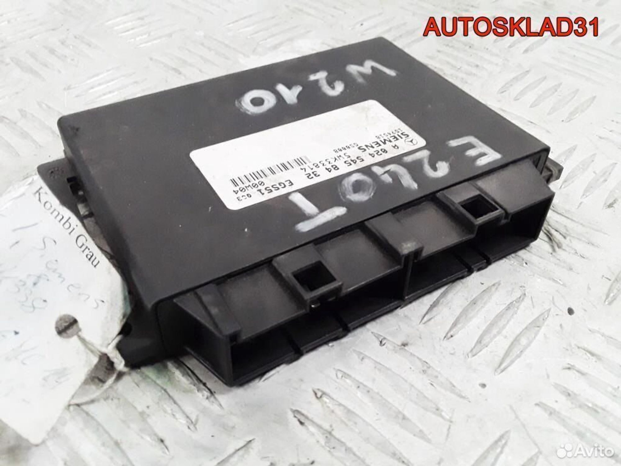 Блок управления АКПП Mercedes Benz W210 0245458432, 3200 рублей, Дубовое