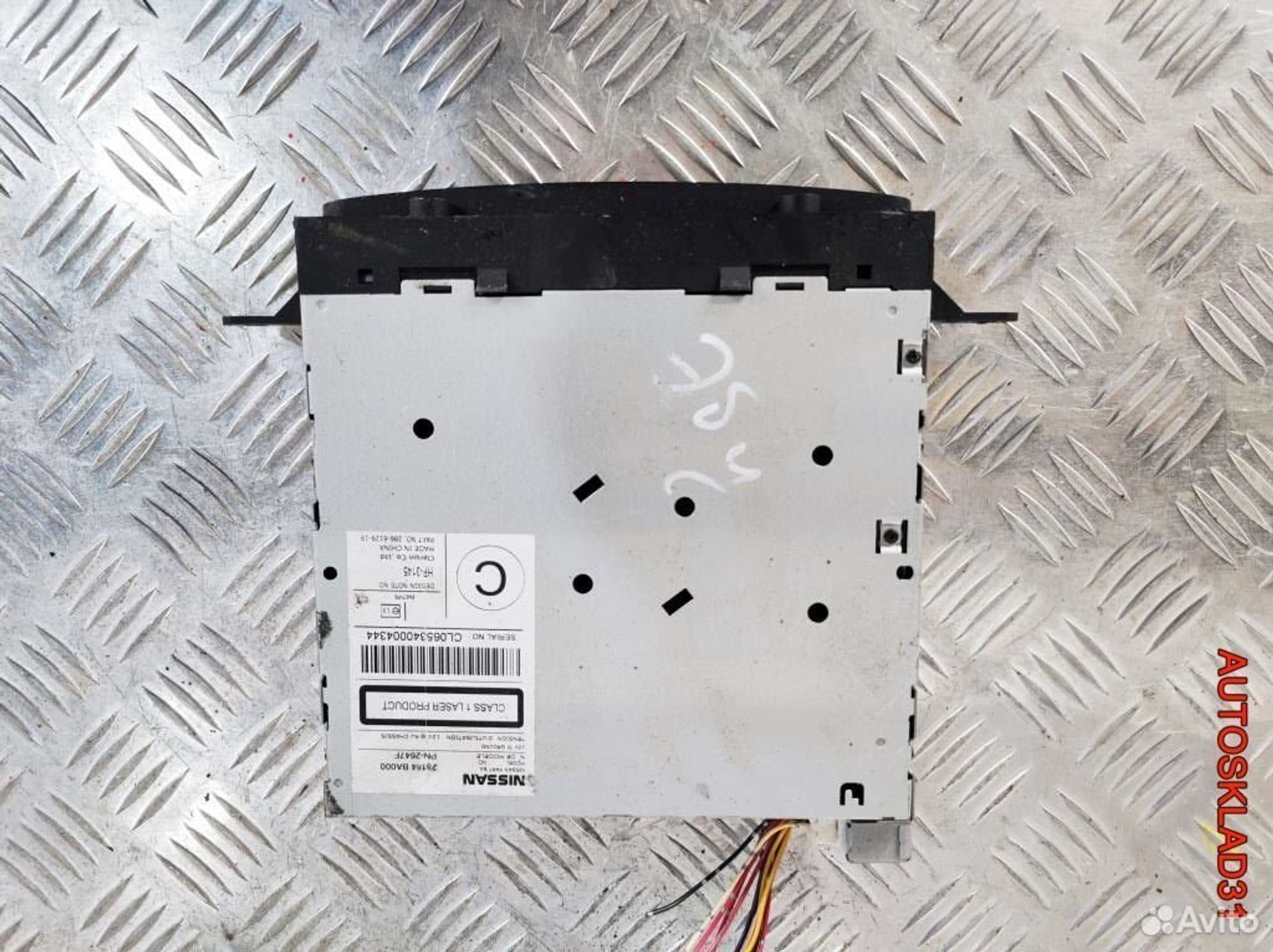 Магнитола Nissan Primera P12E 28184BA000, 3200 рублей, Дубовое