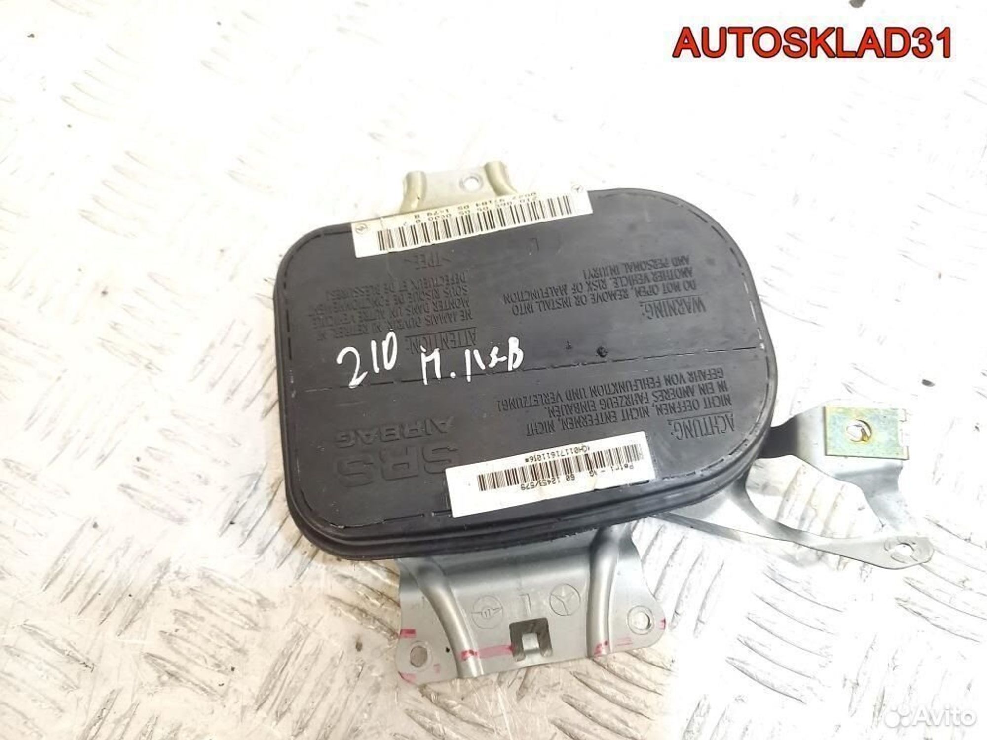 Подушка безопасности в дверь п/левая Mercedes W210, 900 рублей, Дубовое