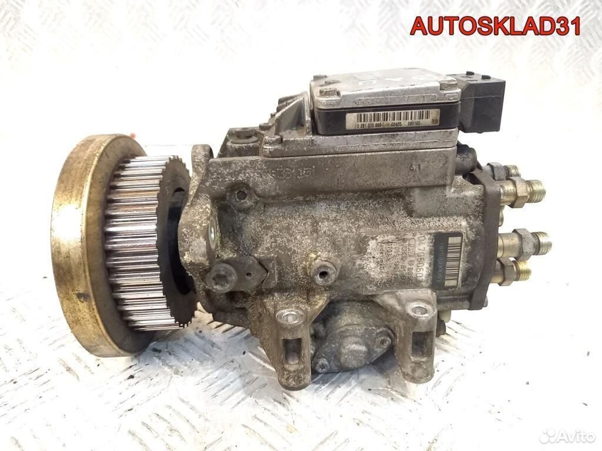 Тнвд Audi A4 B6 2000-2004 2.5 BAU 059130106L, 27000 рублей, Дубовое