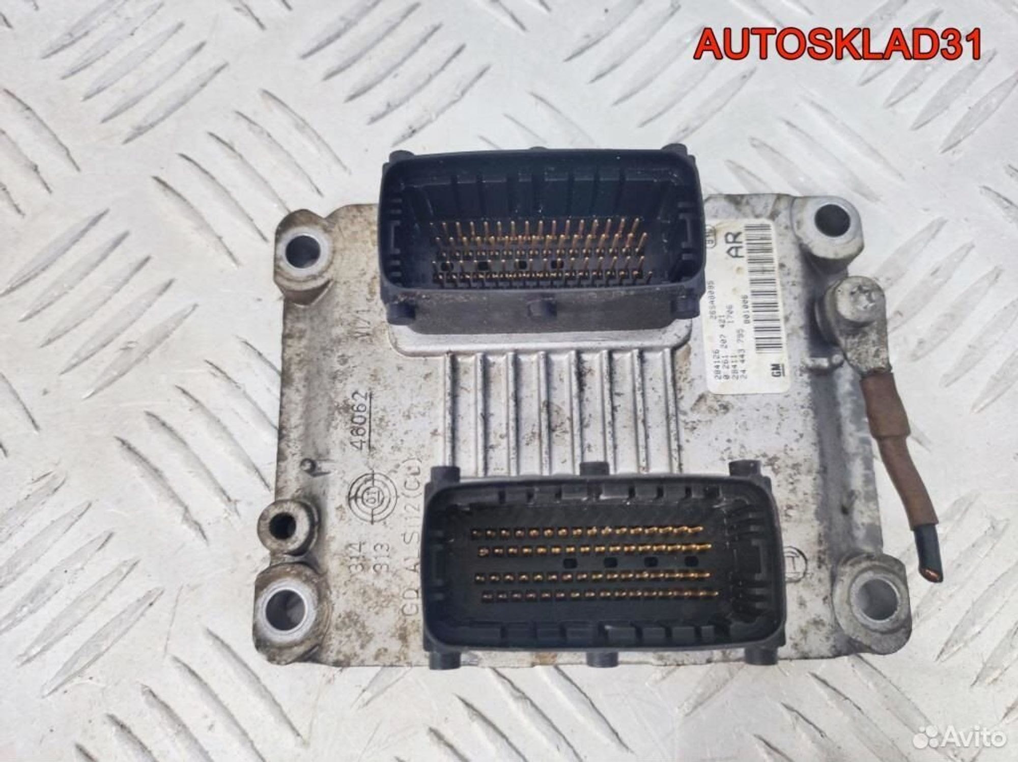 Блок эбу Opel Corsa C 1.0 Z10XE 24443795 Бензин, 2900 рублей, Дубовое