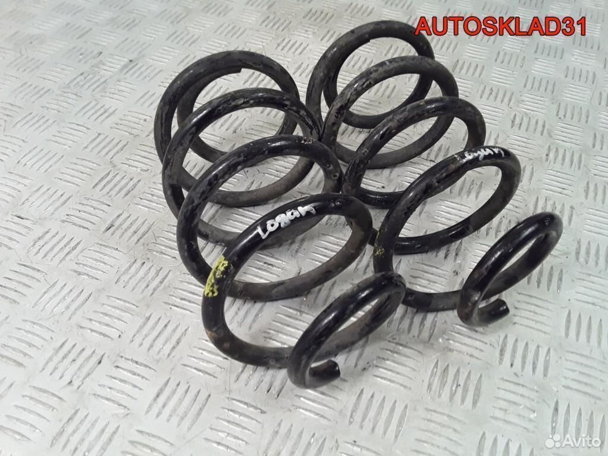 Пружина задняя Комплект Renault Logan  Универсал, 1800 рублей, Дубовое