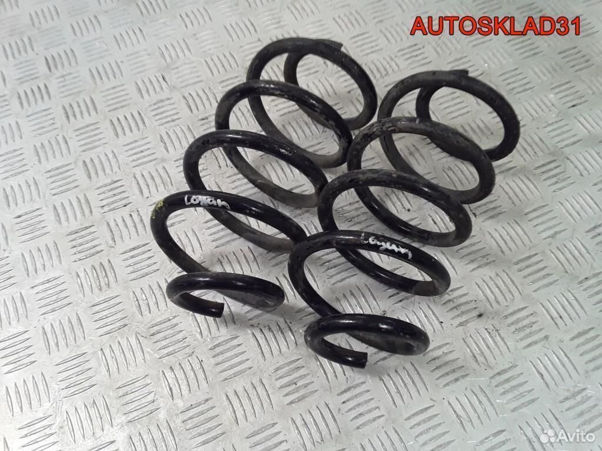 Пружина задняя Комплект Renault Logan  Универсал, 1800 рублей, Дубовое