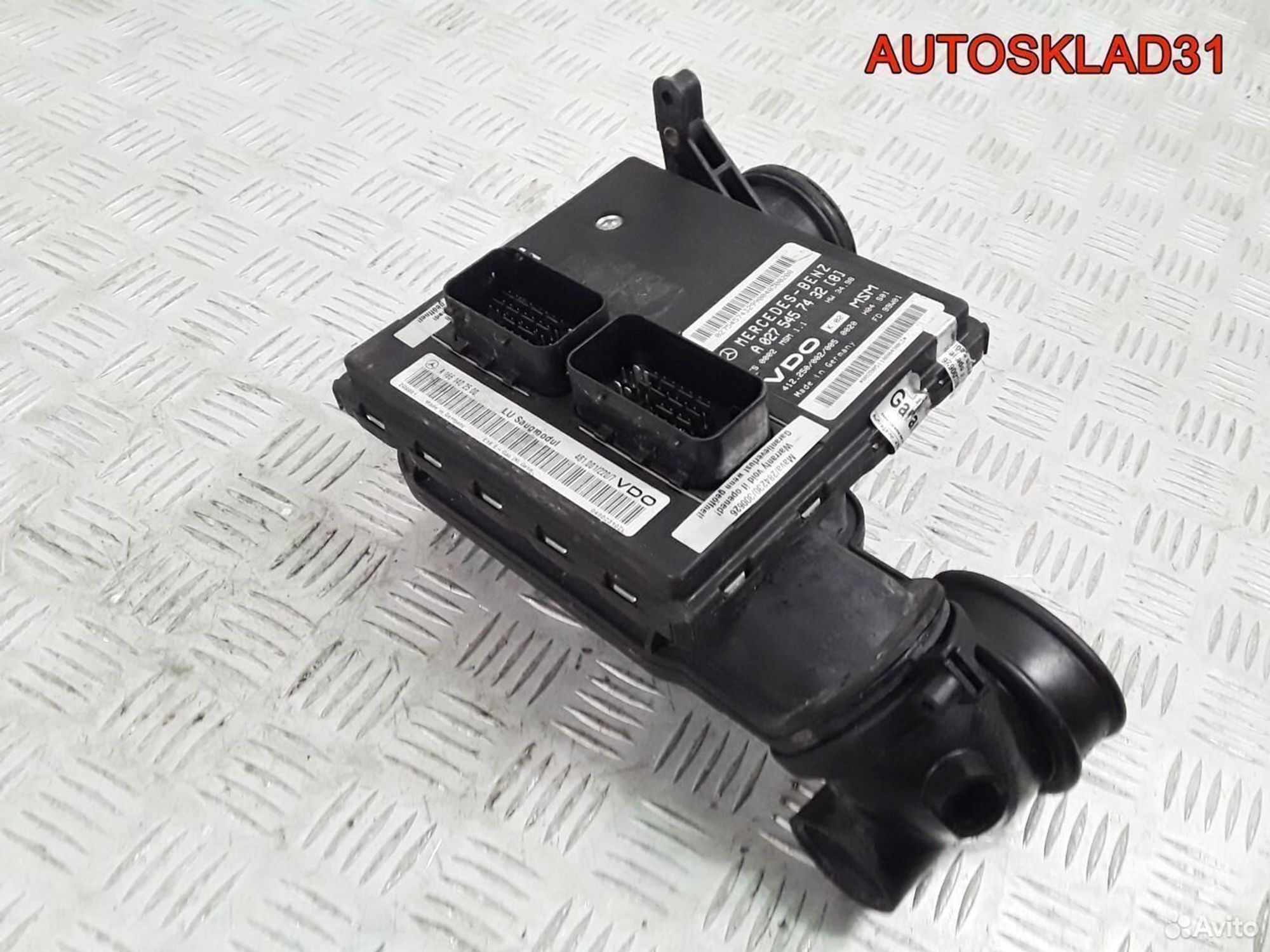 Блок эбу Mercedes Benz A140 В168 A0275457432, 12000 рублей, Дубовое
